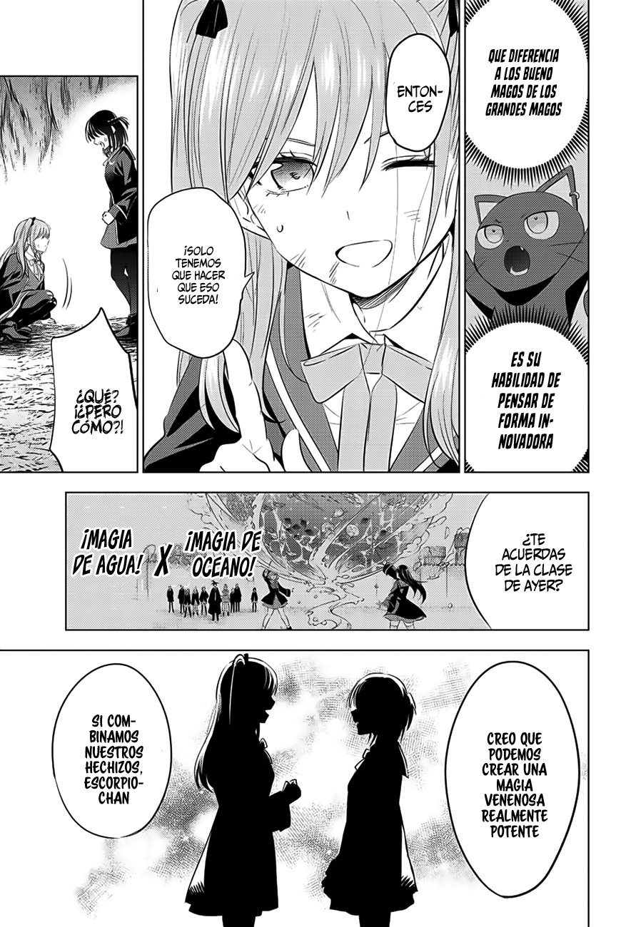 Kuroneko to Majo no Kyoushitsu Capitulo 14: Magia combinada página 11