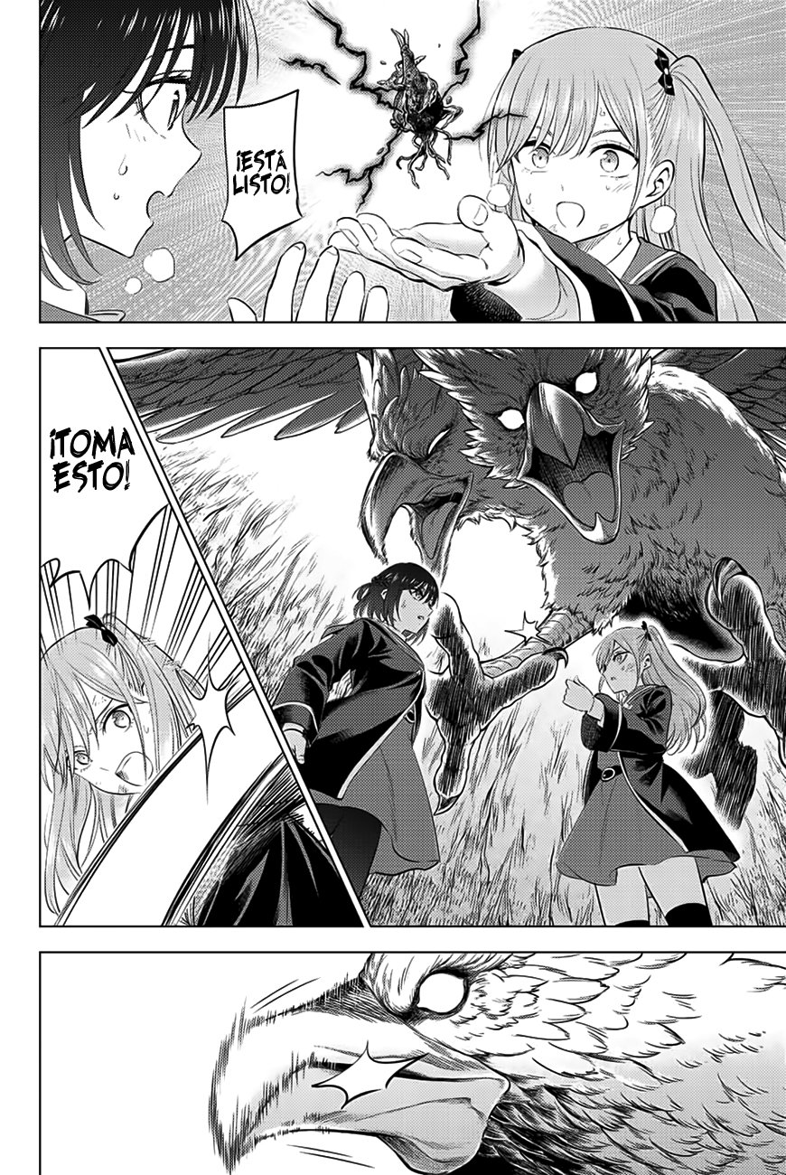 Kuroneko to Majo no Kyoushitsu Capitulo 14: Magia combinada página 16