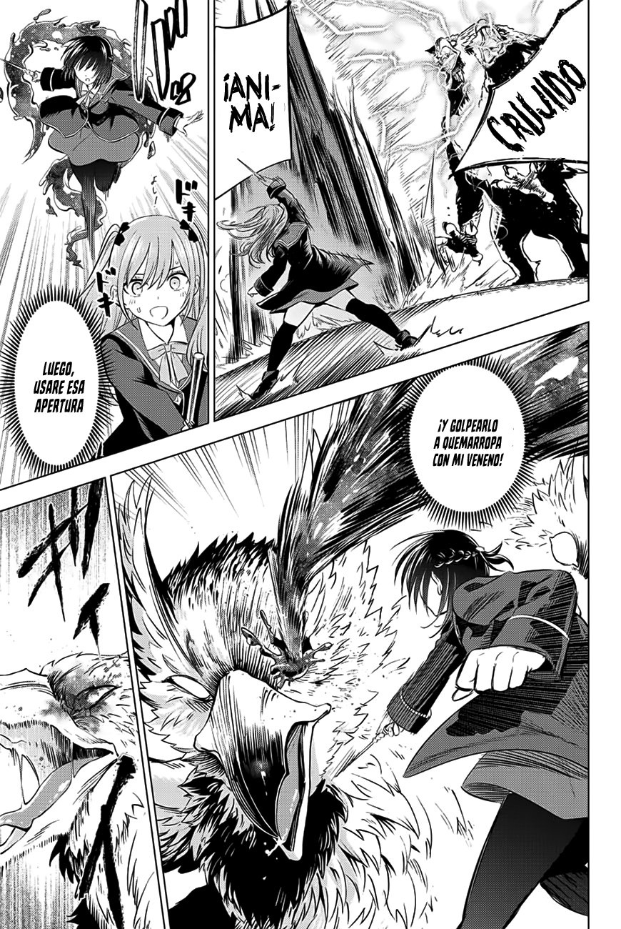 Kuroneko to Majo no Kyoushitsu Capitulo 14: Magia combinada página 7