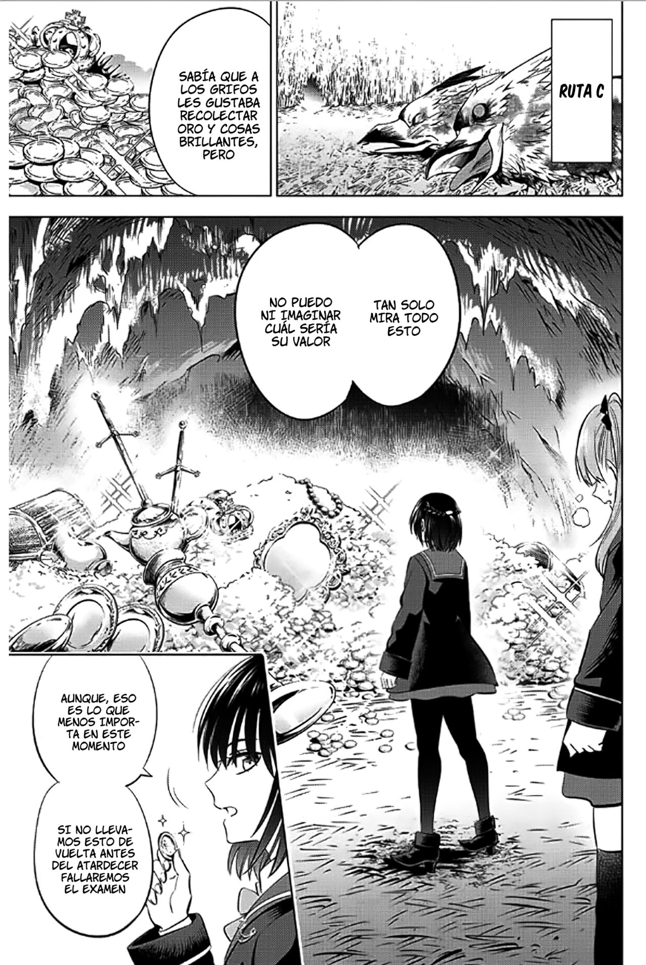 Kuroneko to Majo no Kyoushitsu Capitulo 15: El curso del examen página 7