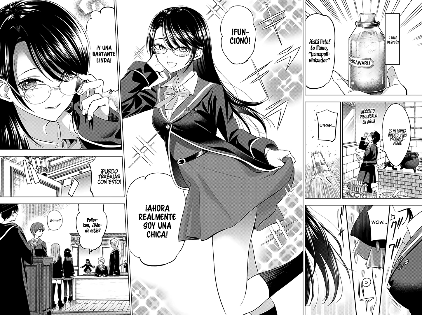 Kuroneko to Majo no Kyoushitsu Capitulo 17: El dilema de Astraea página 17