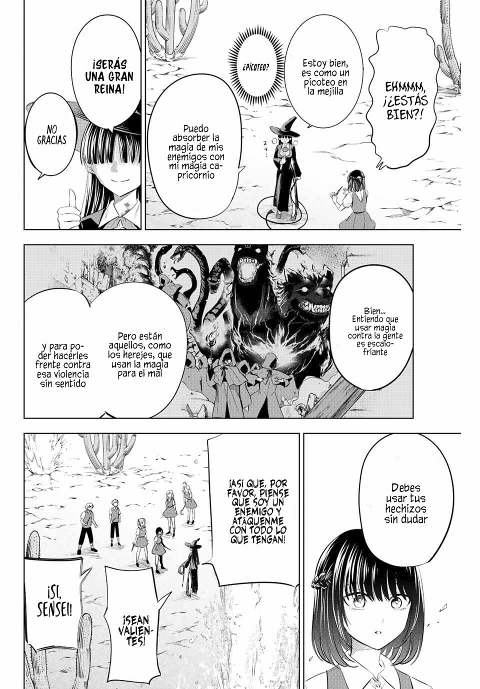 Kuroneko to Majo no Kyoushitsu Capitulo 19: Los profesores de Dian página 10
