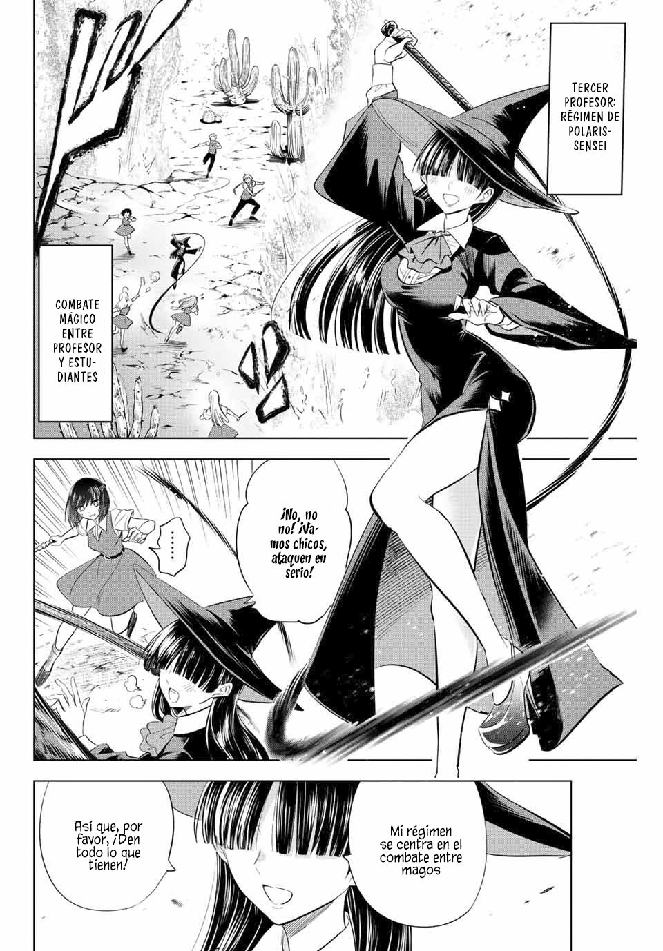 Kuroneko to Majo no Kyoushitsu Capitulo 19: Los profesores de Dian página 8