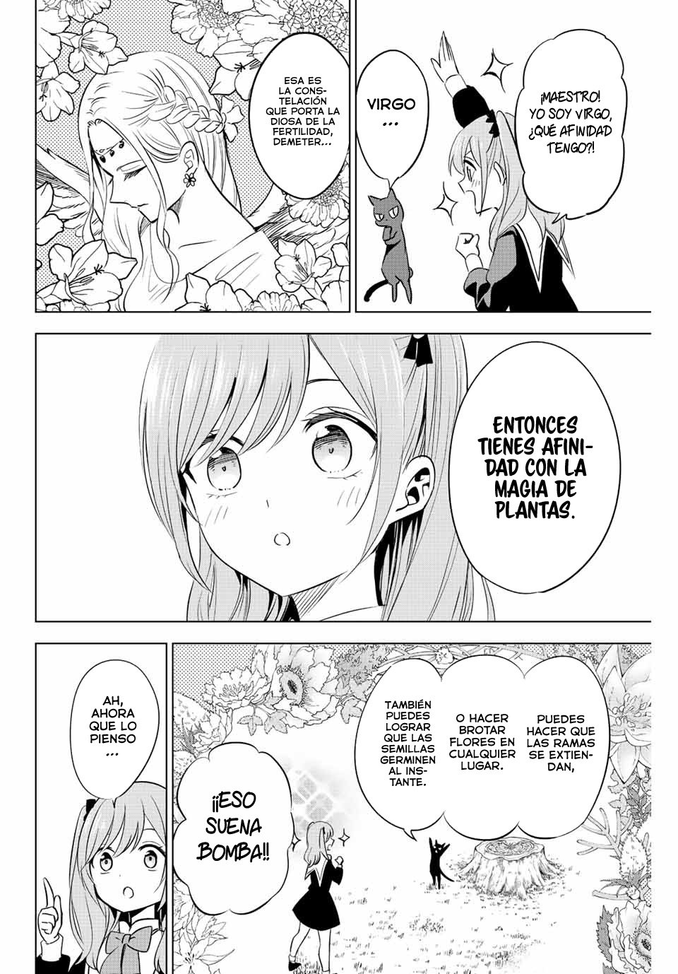 Kuroneko to Majo no Kyoushitsu Capitulo 2: La magia de los 12 signos zodiacales página 10
