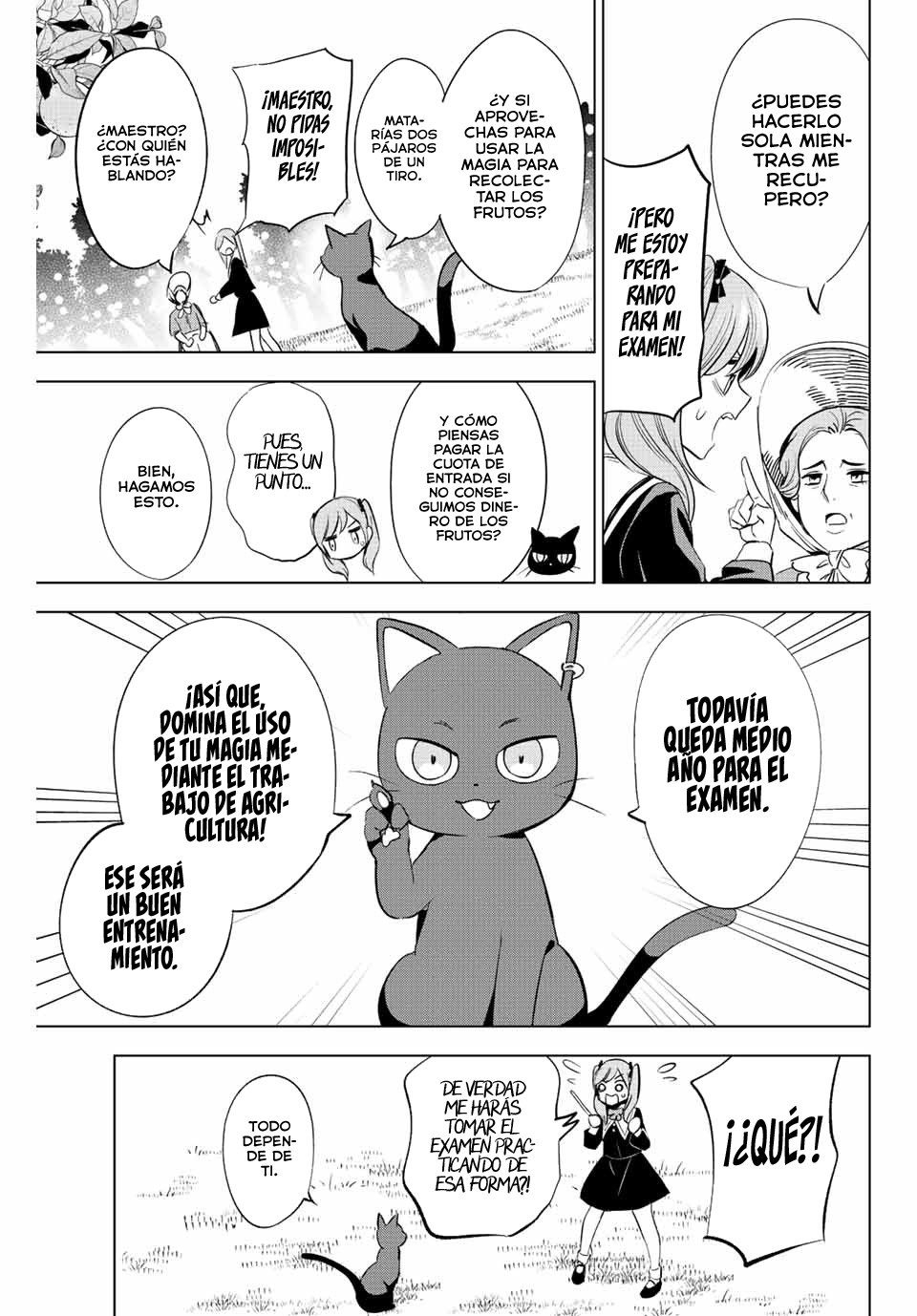 Kuroneko to Majo no Kyoushitsu Capitulo 2: La magia de los 12 signos zodiacales página 19