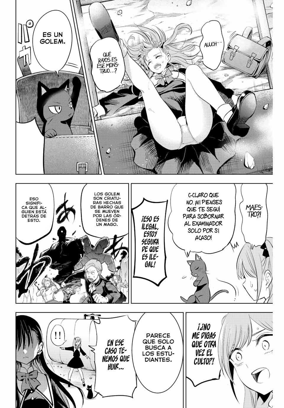 Kuroneko to Majo no Kyoushitsu Capitulo 2: La magia de los 12 signos zodiacales página 34