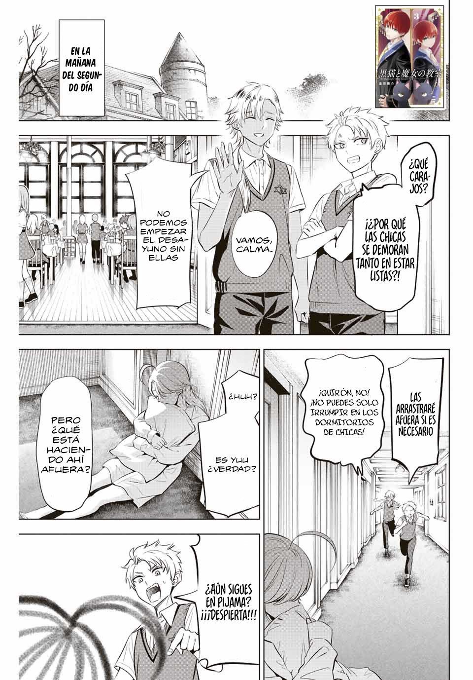 Kuroneko to Majo no Kyoushitsu Capitulo 21: Vs el kavun de Hércules página 3