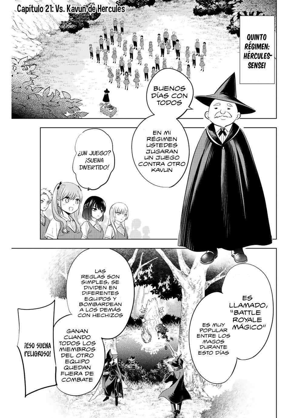 Kuroneko to Majo no Kyoushitsu Capitulo 21: Vs el kavun de Hércules página 5