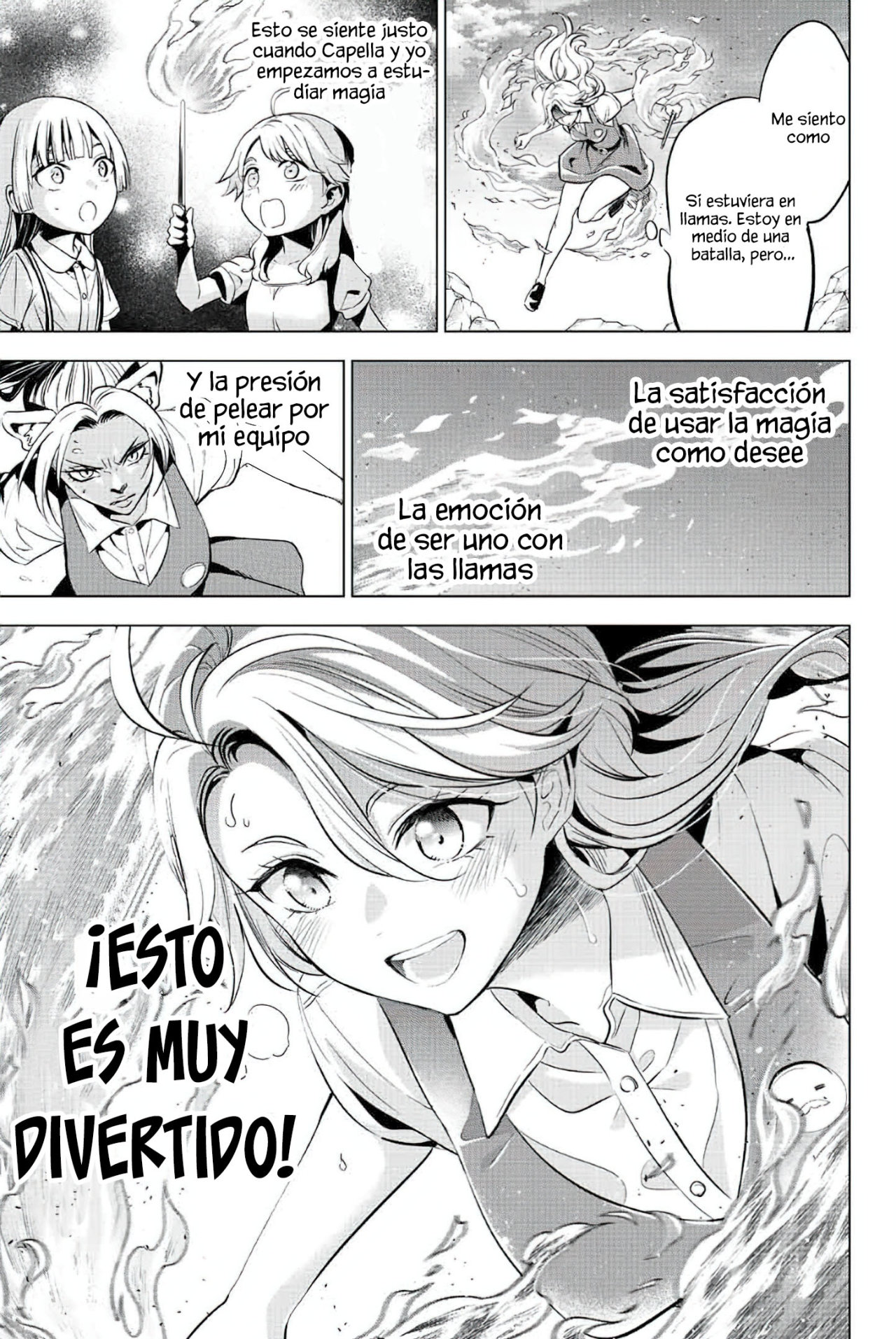 Kuroneko to Majo no Kyoushitsu Capitulo 23: Las llamas que nos unen página 15
