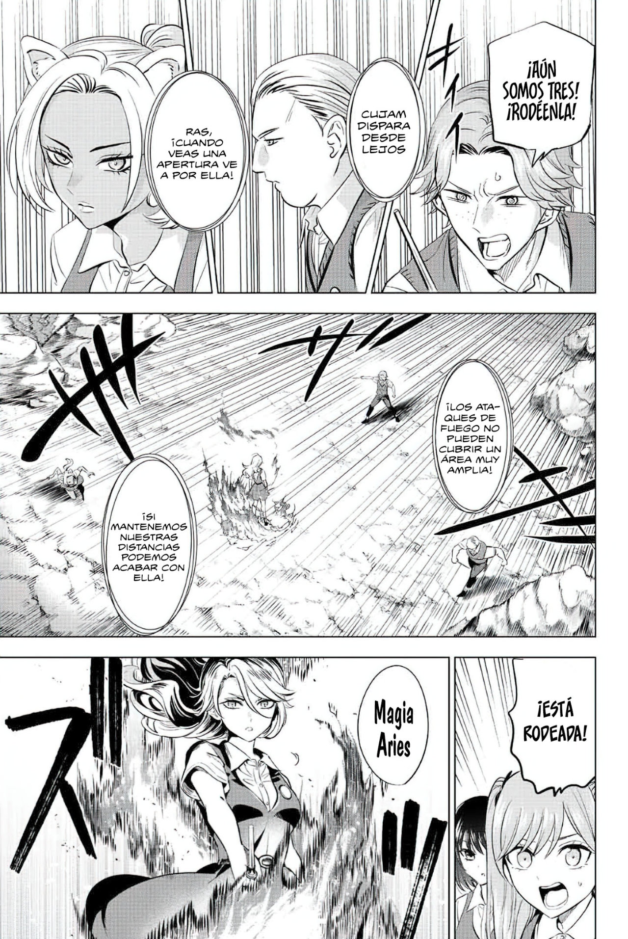 Kuroneko to Majo no Kyoushitsu Capitulo 23: Las llamas que nos unen página 9