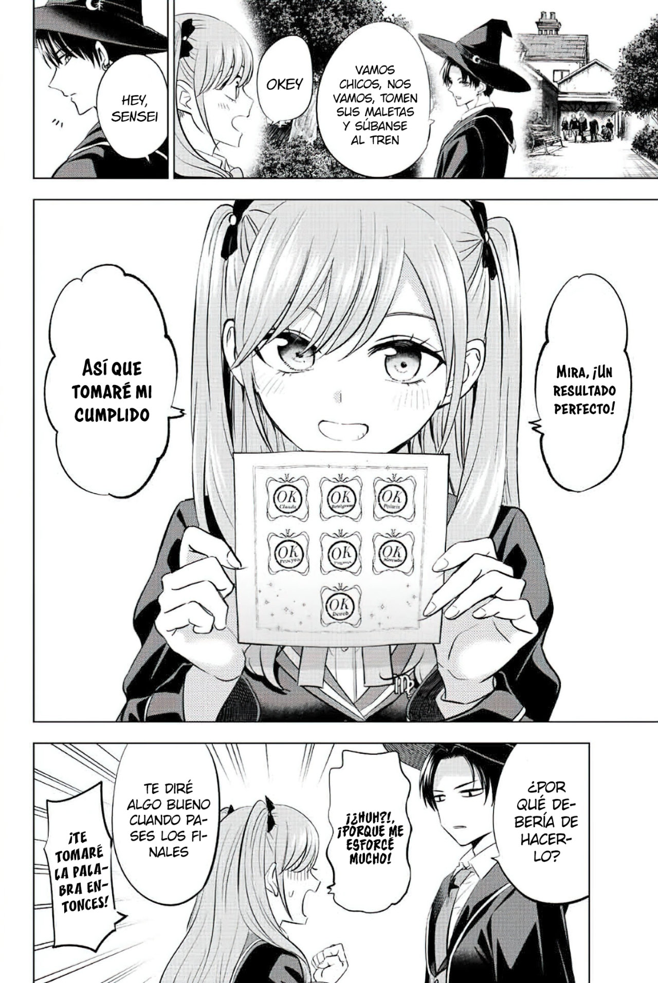 Kuroneko to Majo no Kyoushitsu Capitulo 24: El final del campamento de entrenamiento de invierno página 14