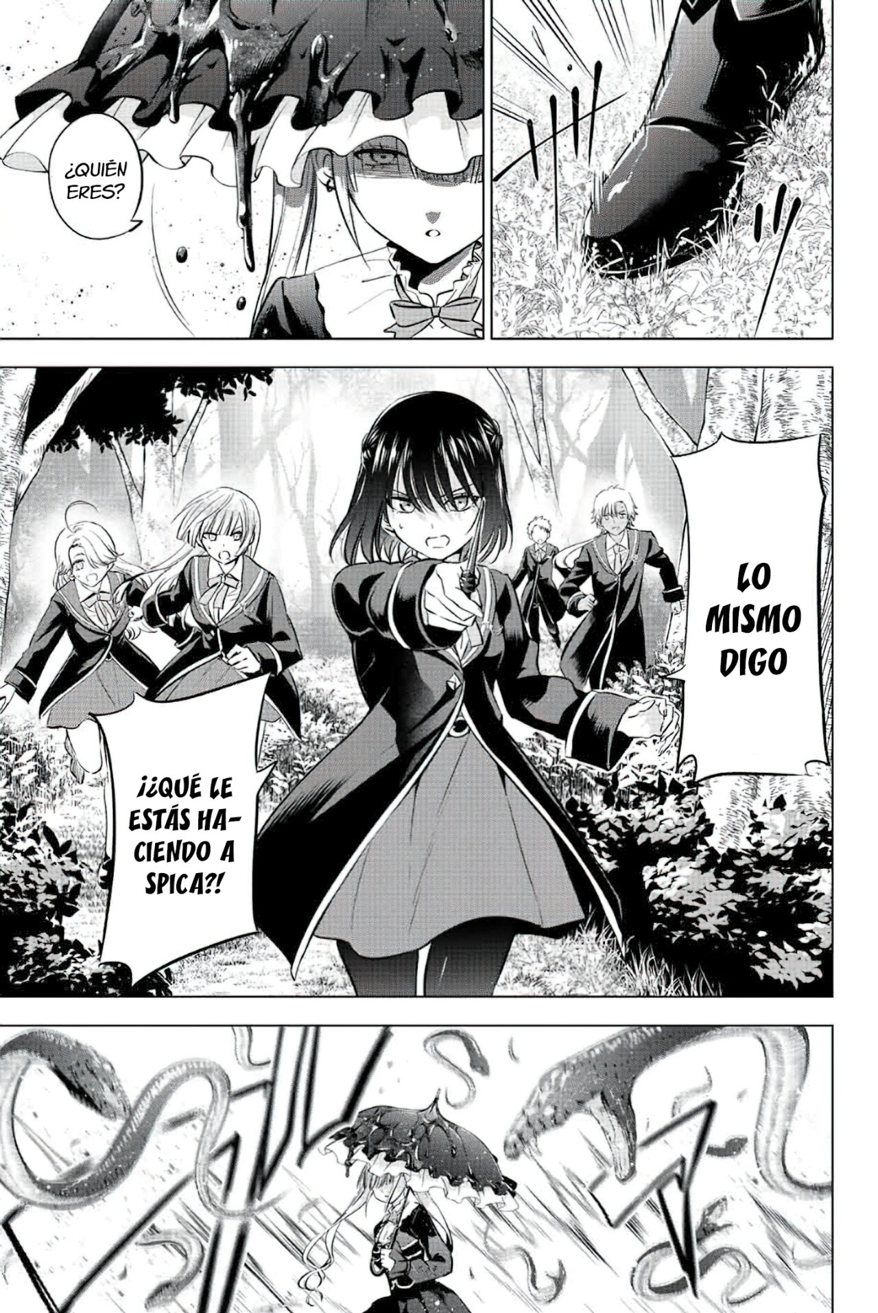 Kuroneko to Majo no Kyoushitsu Capitulo 25: Spica y Arc taurus página 10