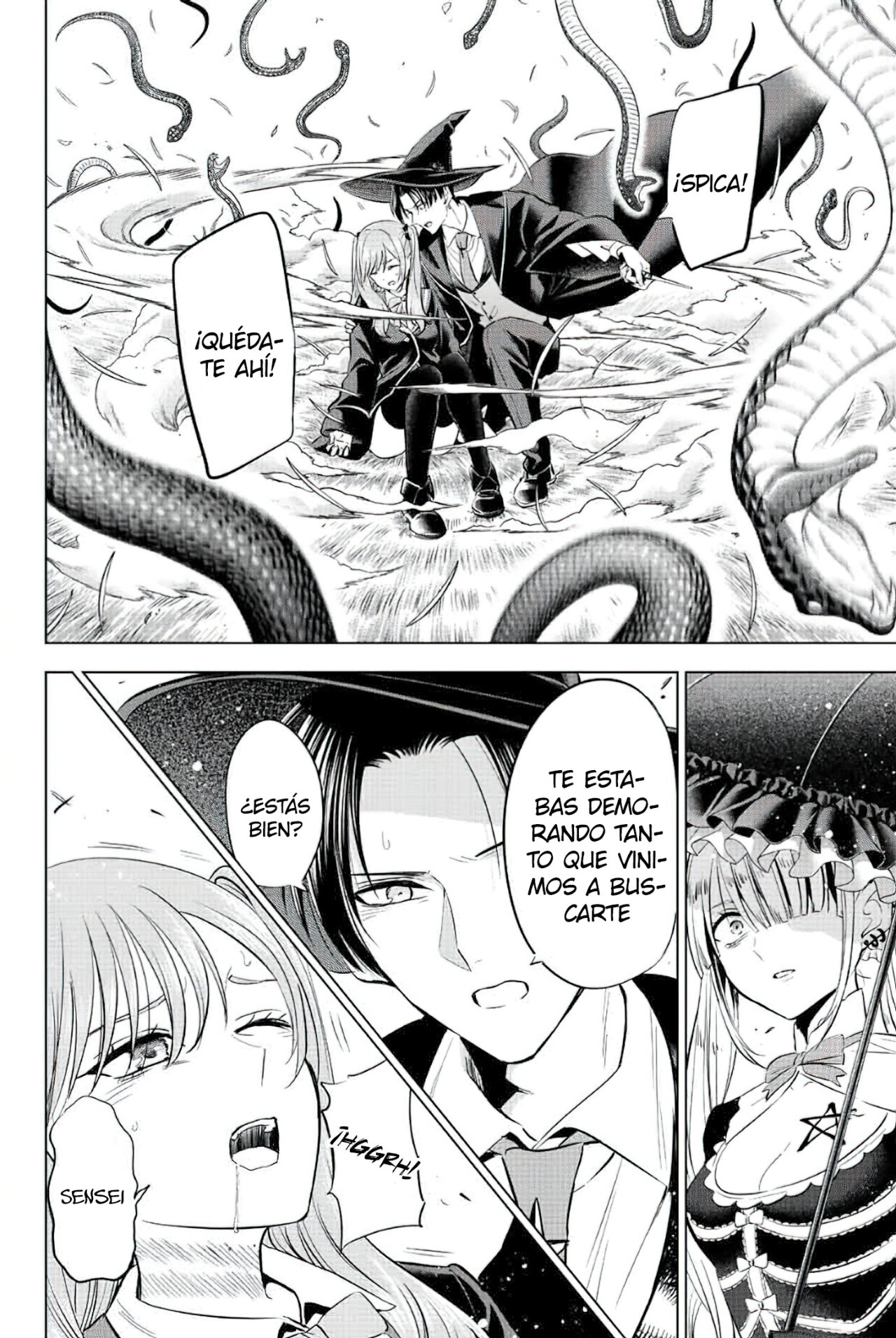 Kuroneko to Majo no Kyoushitsu Capitulo 25: Spica y Arc taurus página 11