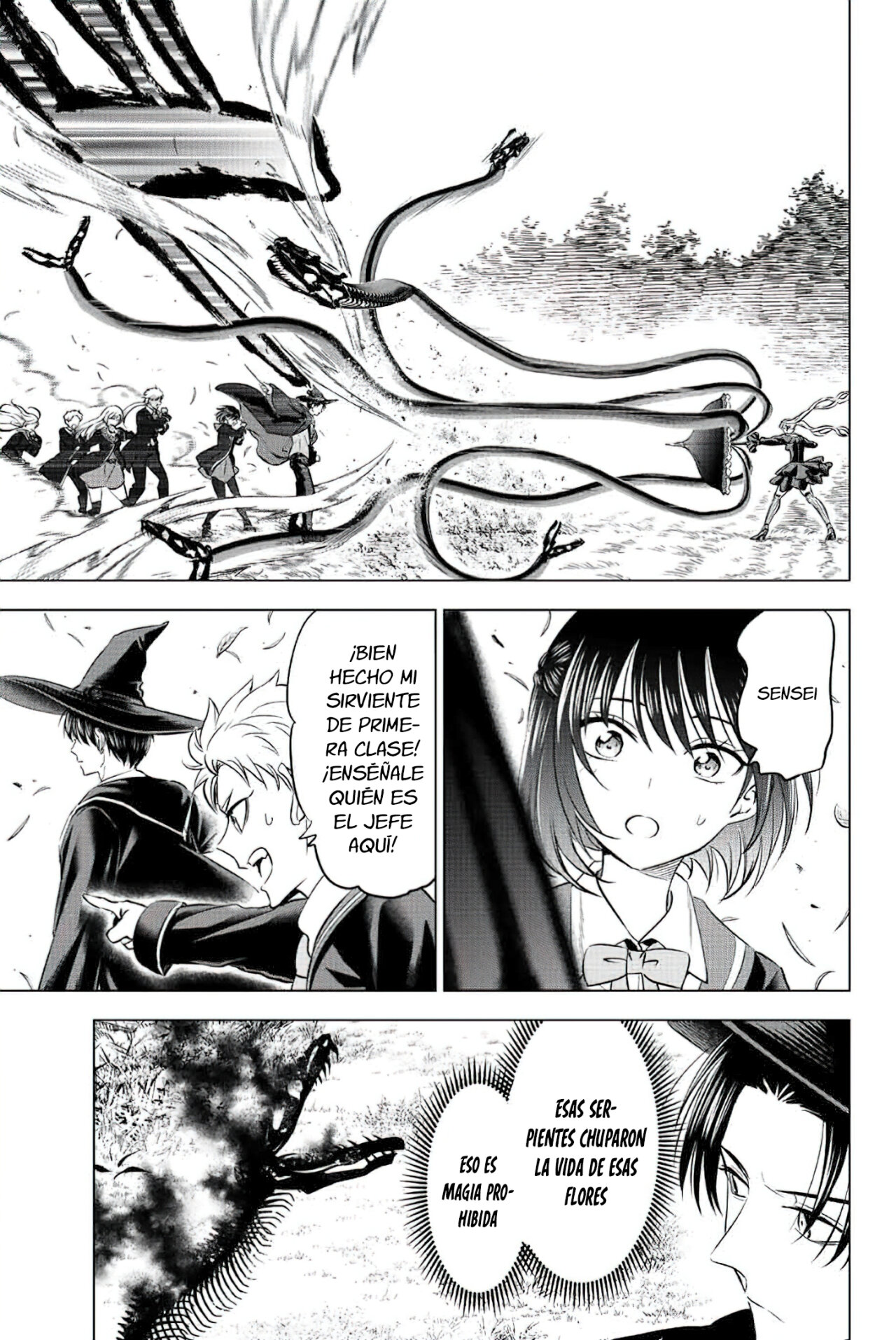 Kuroneko to Majo no Kyoushitsu Capitulo 25: Spica y Arc taurus página 16