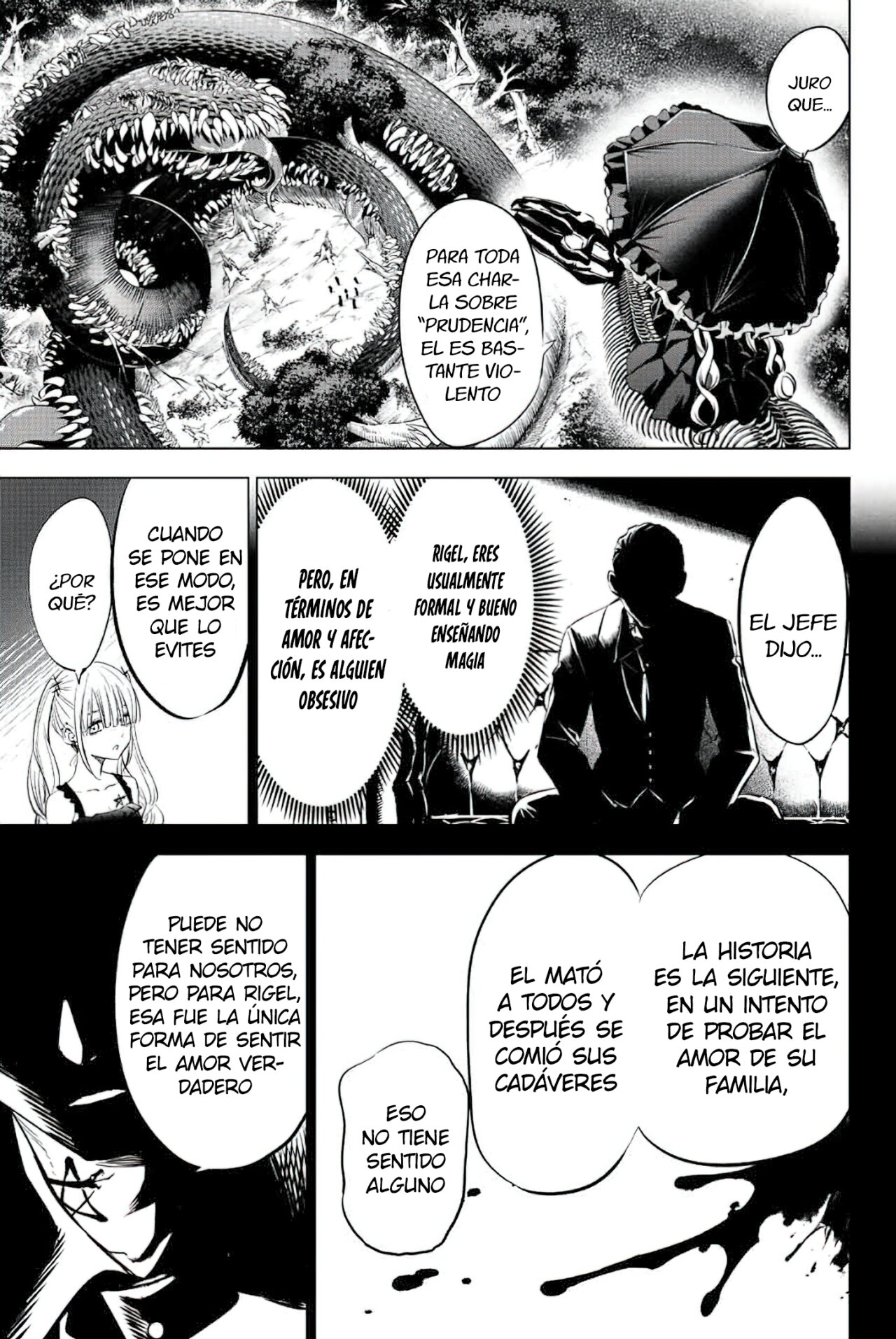 Kuroneko to Majo no Kyoushitsu Capitulo 26: Claude vs Rigel página 14