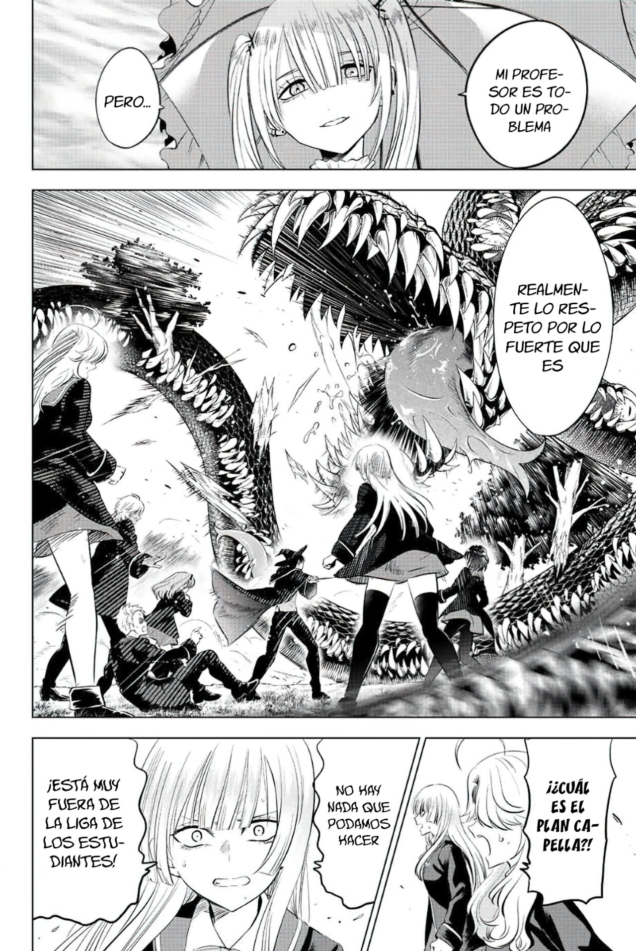 Kuroneko to Majo no Kyoushitsu Capitulo 26: Claude vs Rigel página 15