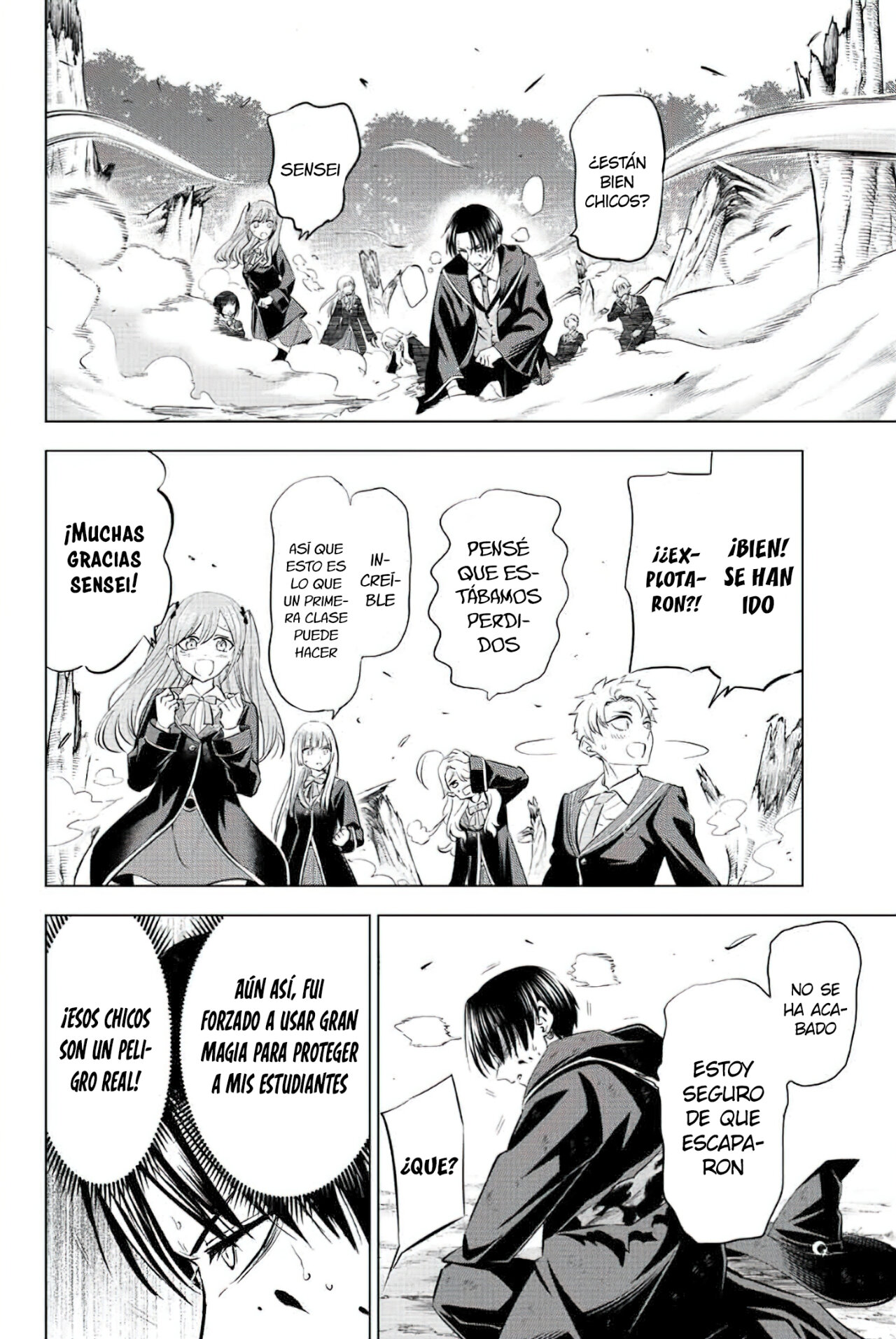 Kuroneko to Majo no Kyoushitsu Capitulo 26: Claude vs Rigel página 19