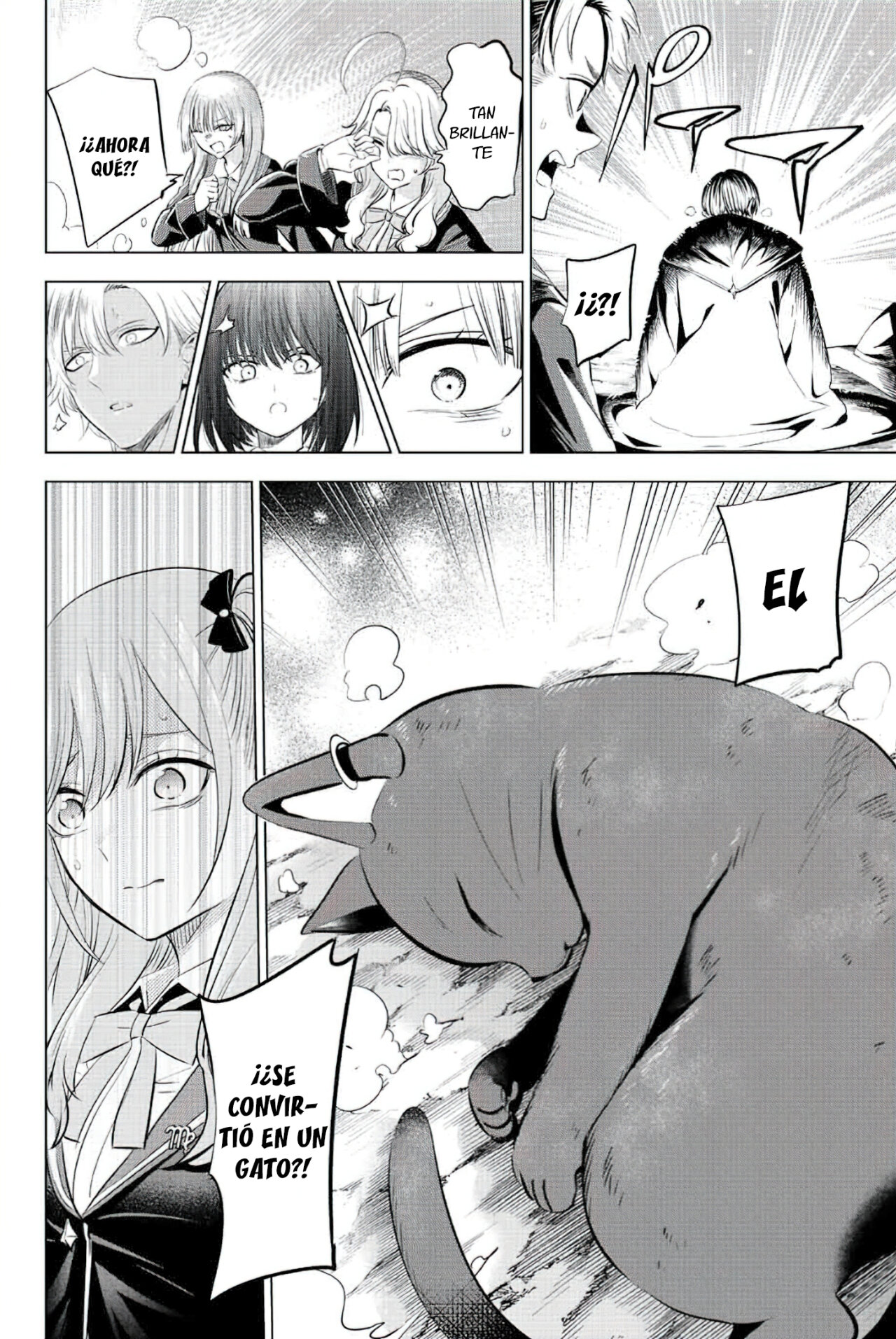 Kuroneko to Majo no Kyoushitsu Capitulo 26: Claude vs Rigel página 21