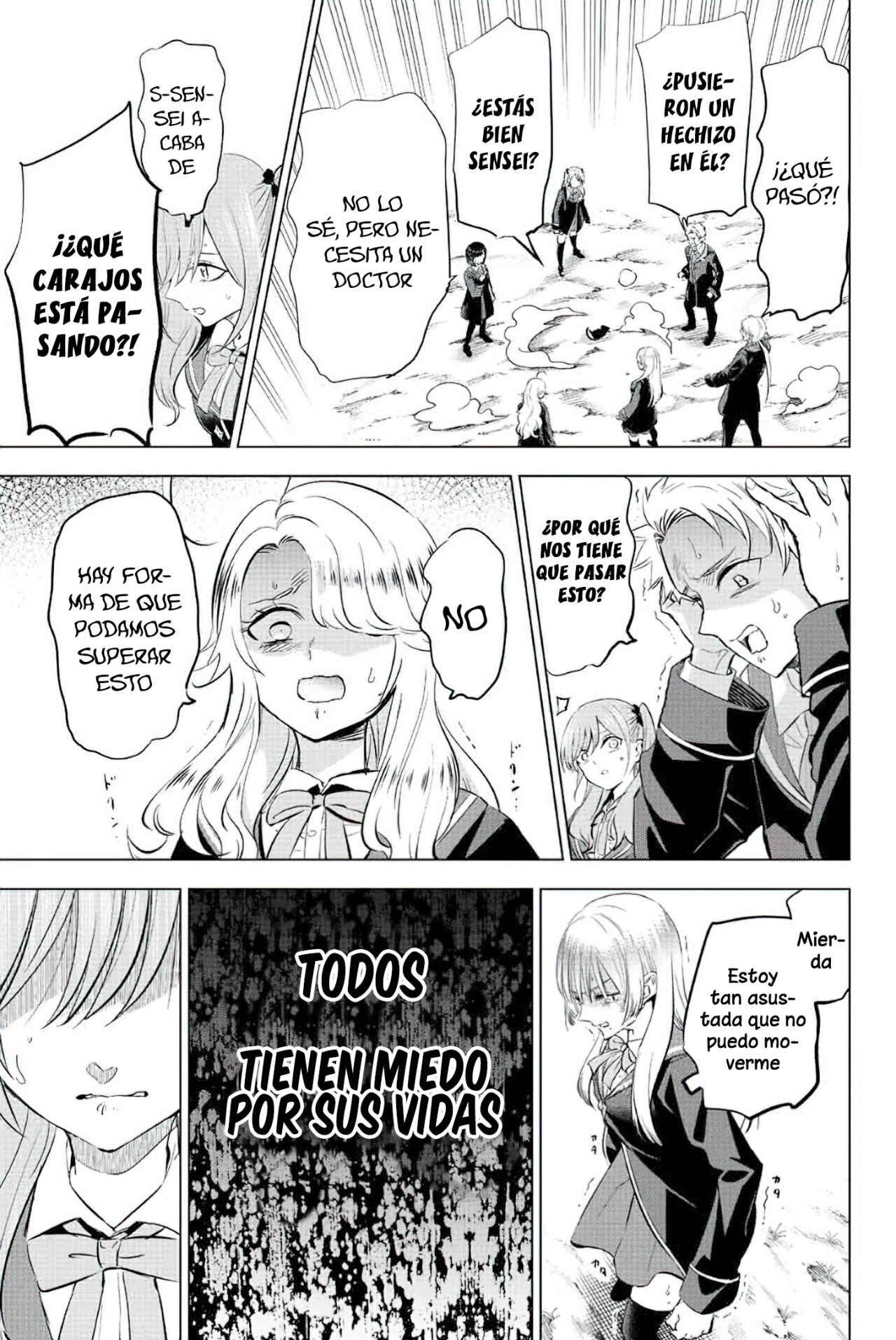 Kuroneko to Majo no Kyoushitsu Capitulo 26: Claude vs Rigel página 22