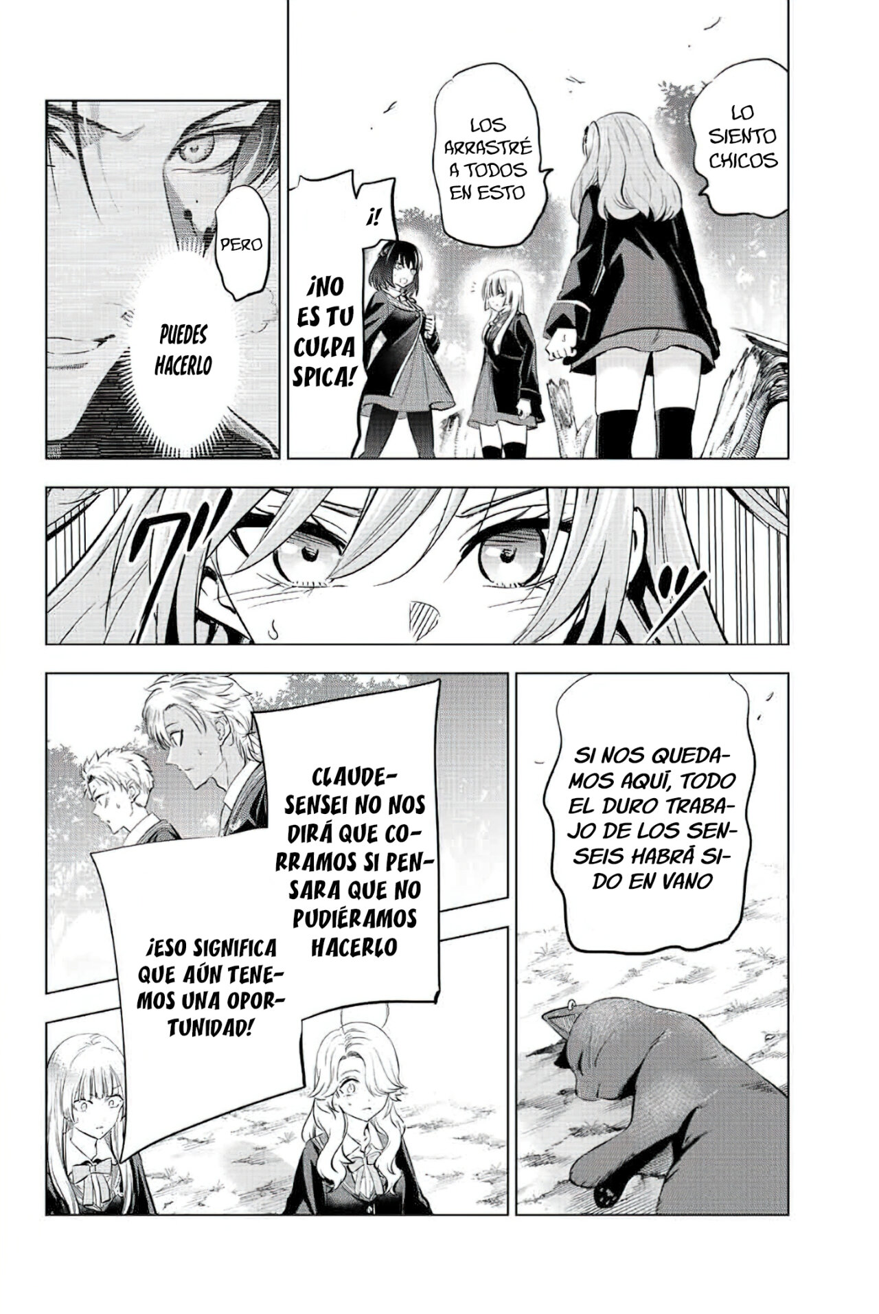 Kuroneko to Majo no Kyoushitsu Capitulo 26: Claude vs Rigel página 23
