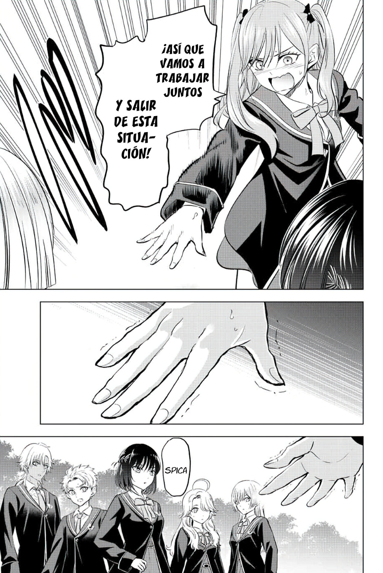 Kuroneko to Majo no Kyoushitsu Capitulo 26: Claude vs Rigel página 24