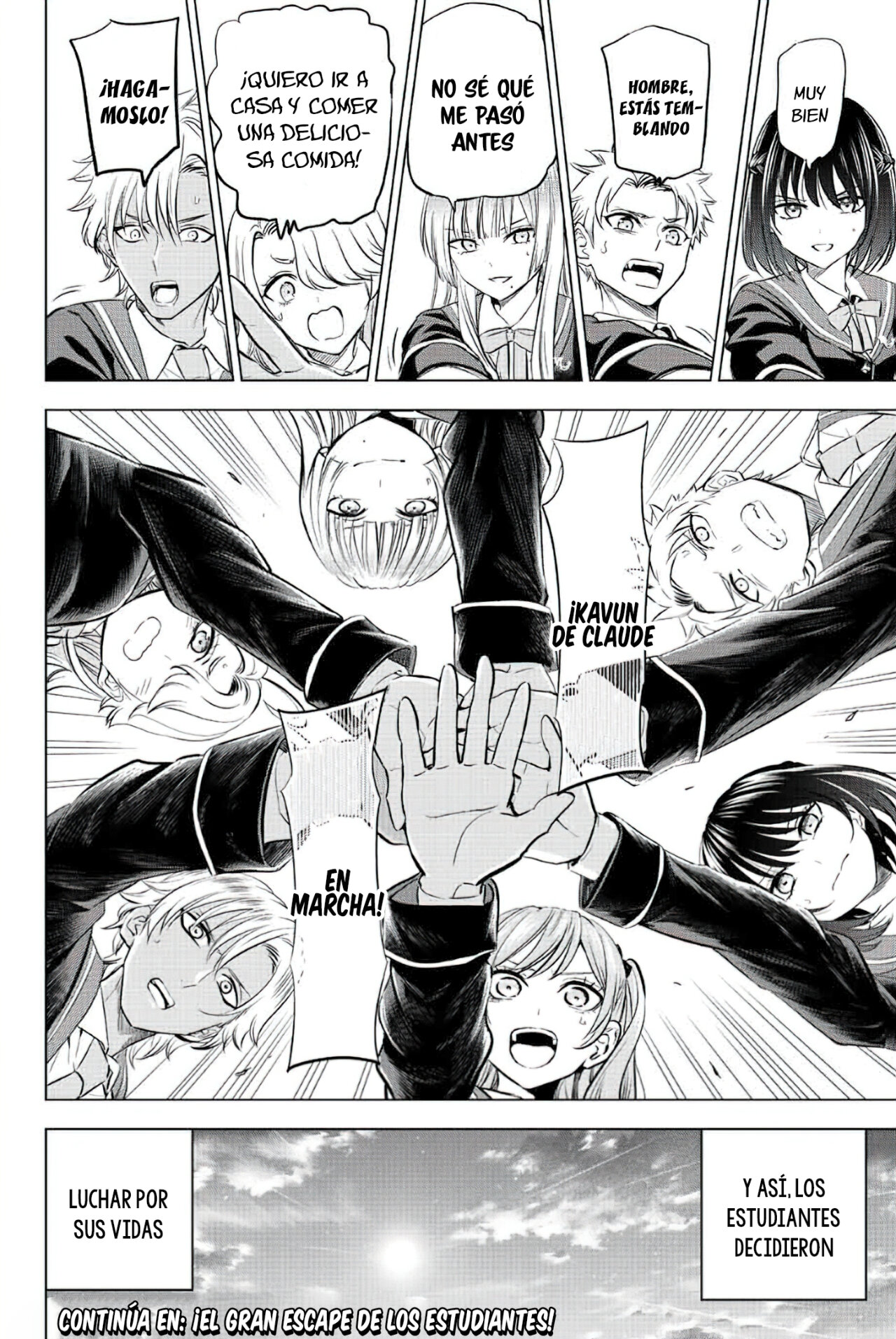 Kuroneko to Majo no Kyoushitsu Capitulo 26: Claude vs Rigel página 25