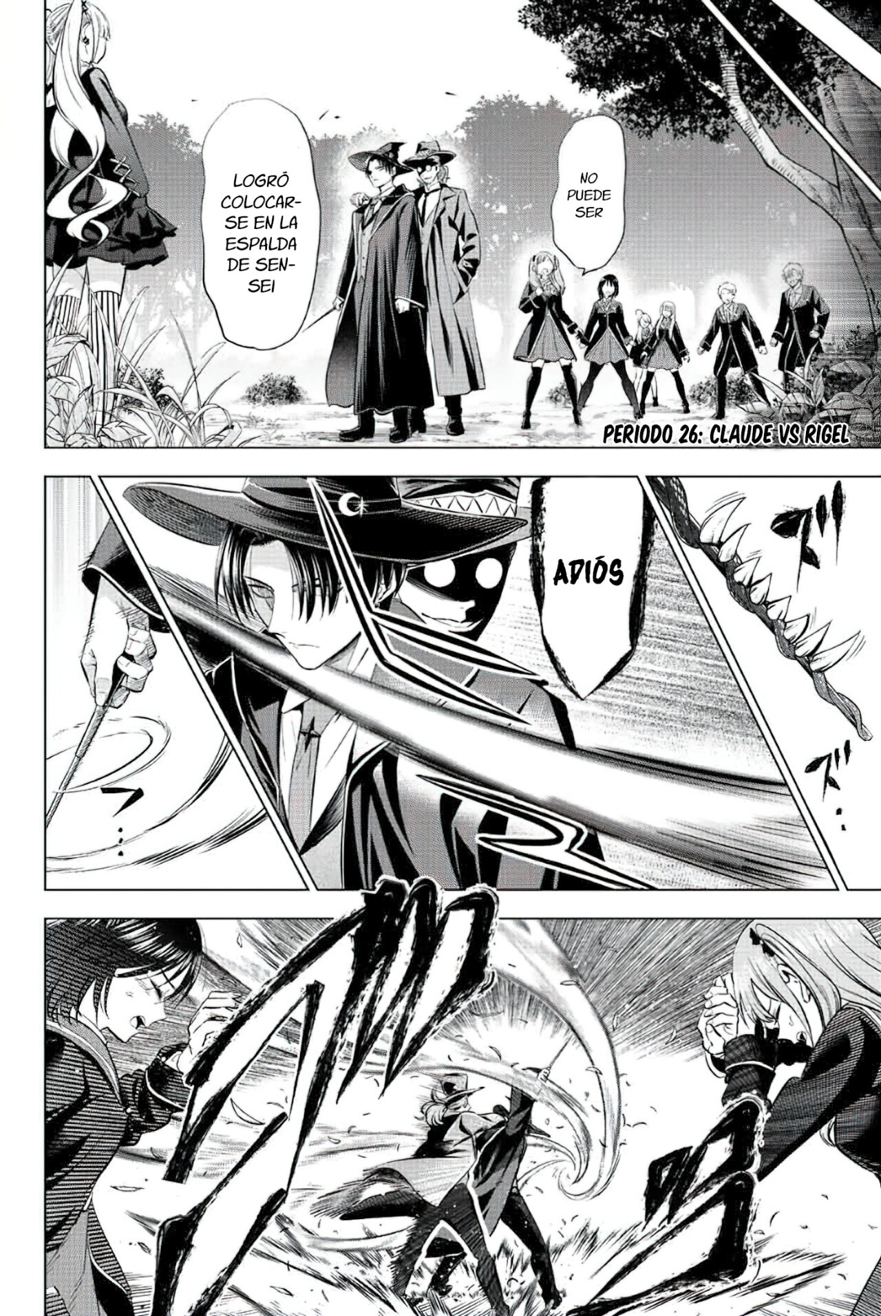 Kuroneko to Majo no Kyoushitsu Capitulo 26: Claude vs Rigel página 4