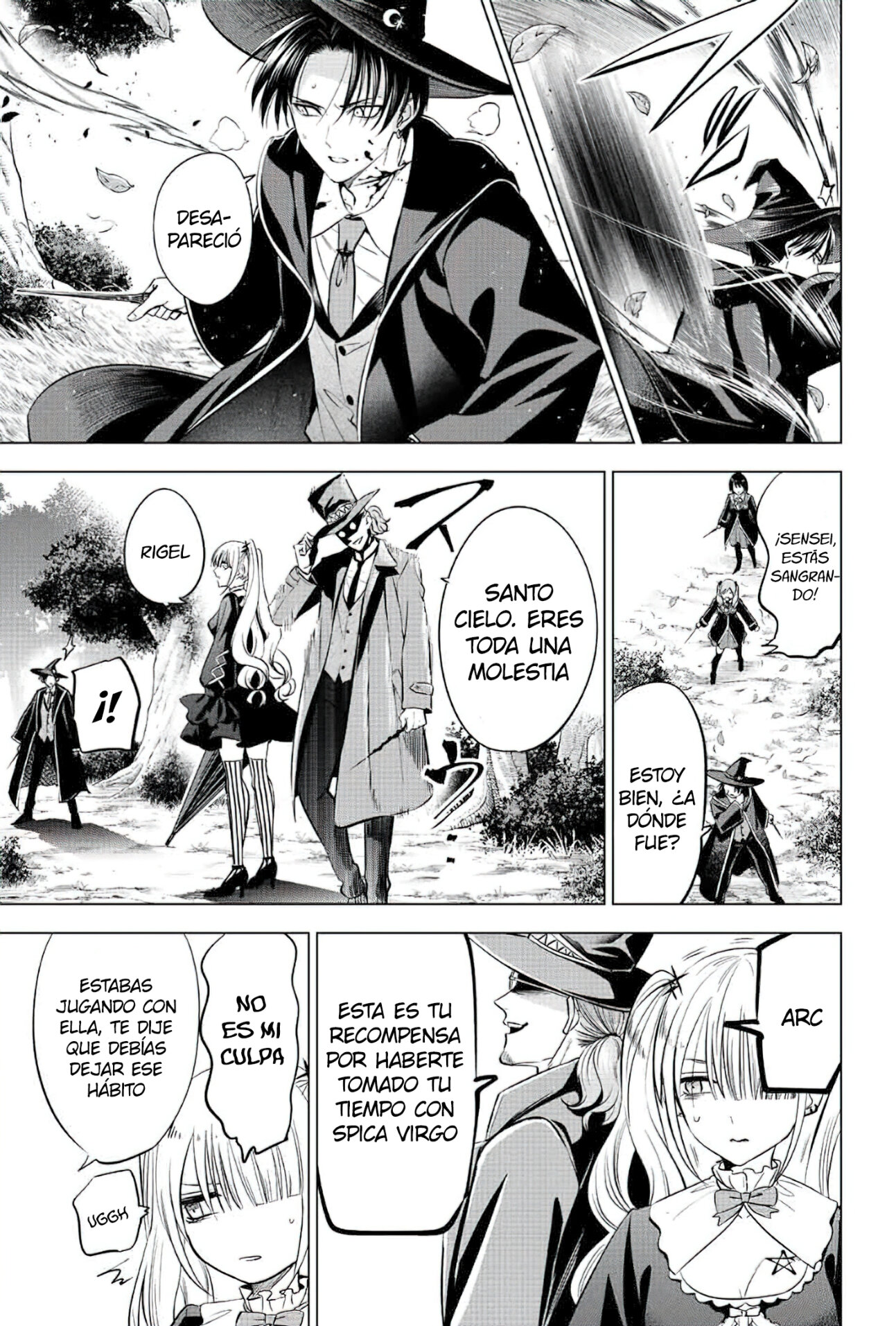 Kuroneko to Majo no Kyoushitsu Capitulo 26: Claude vs Rigel página 5
