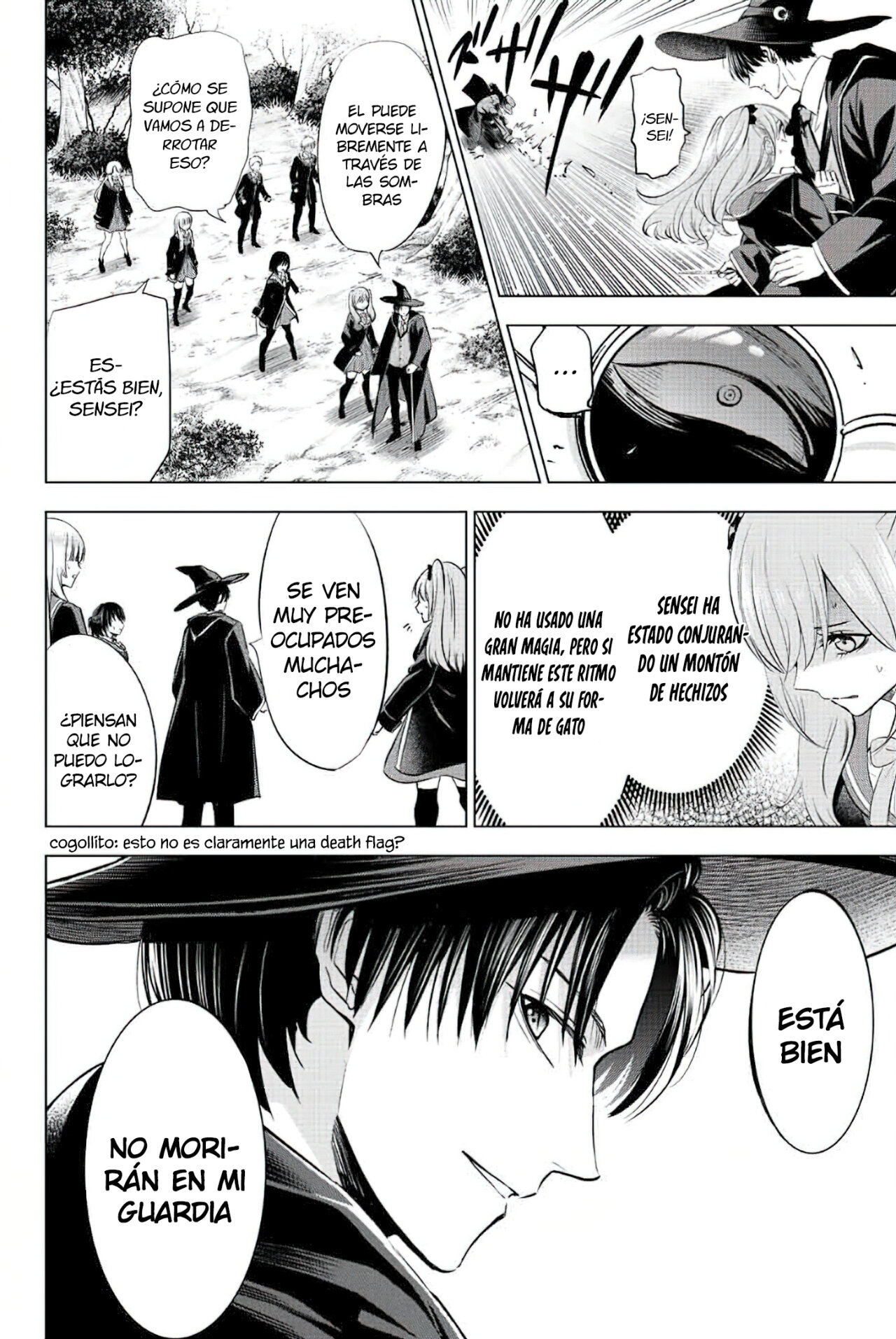 Kuroneko to Majo no Kyoushitsu Capitulo 26: Claude vs Rigel página 8