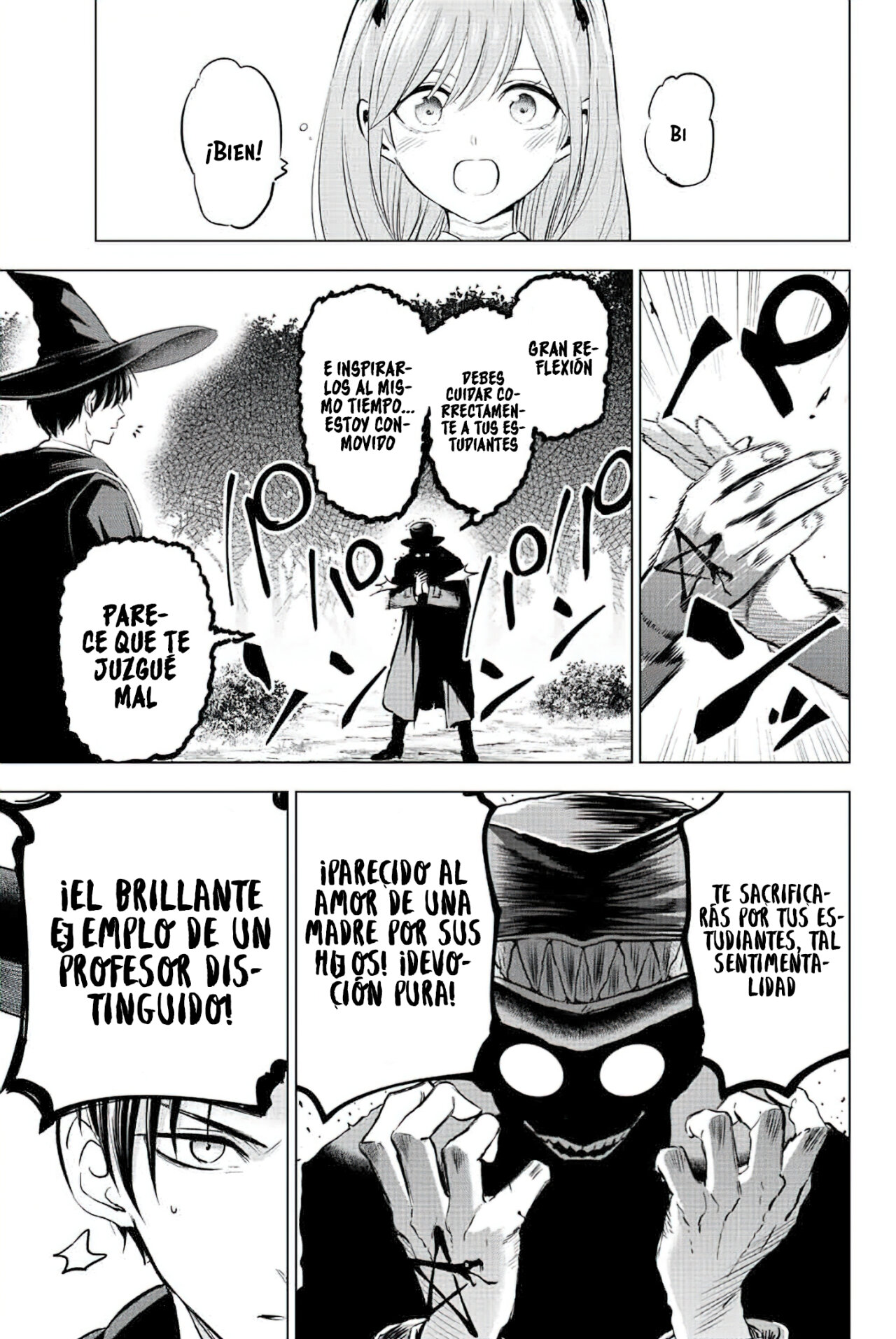 Kuroneko to Majo no Kyoushitsu Capitulo 26: Claude vs Rigel página 9