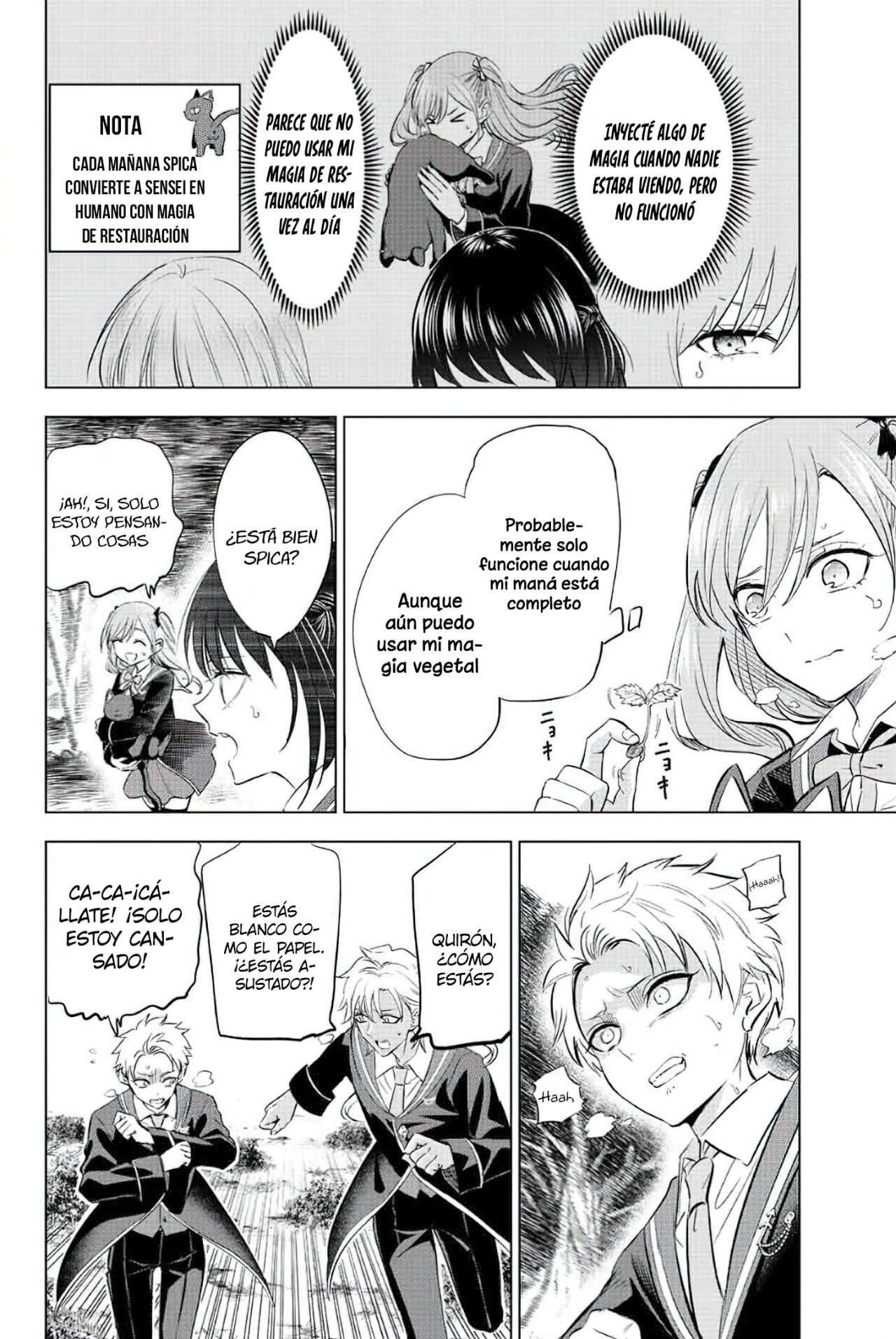 Kuroneko to Majo no Kyoushitsu Capitulo 27: La determinación de Tarf página 4