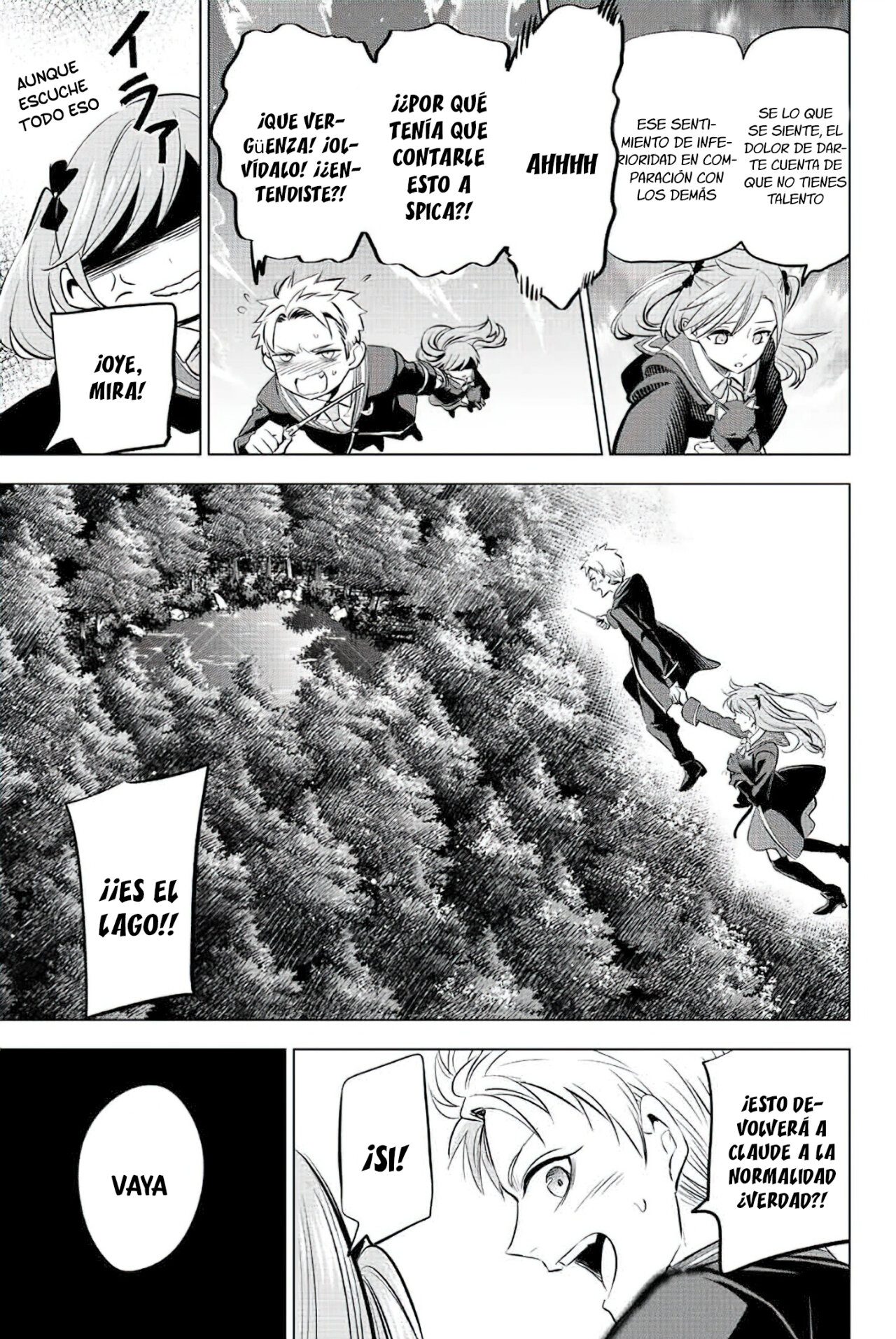 Kuroneko to Majo no Kyoushitsu Capitulo 28: La determinación de Quirón página 12
