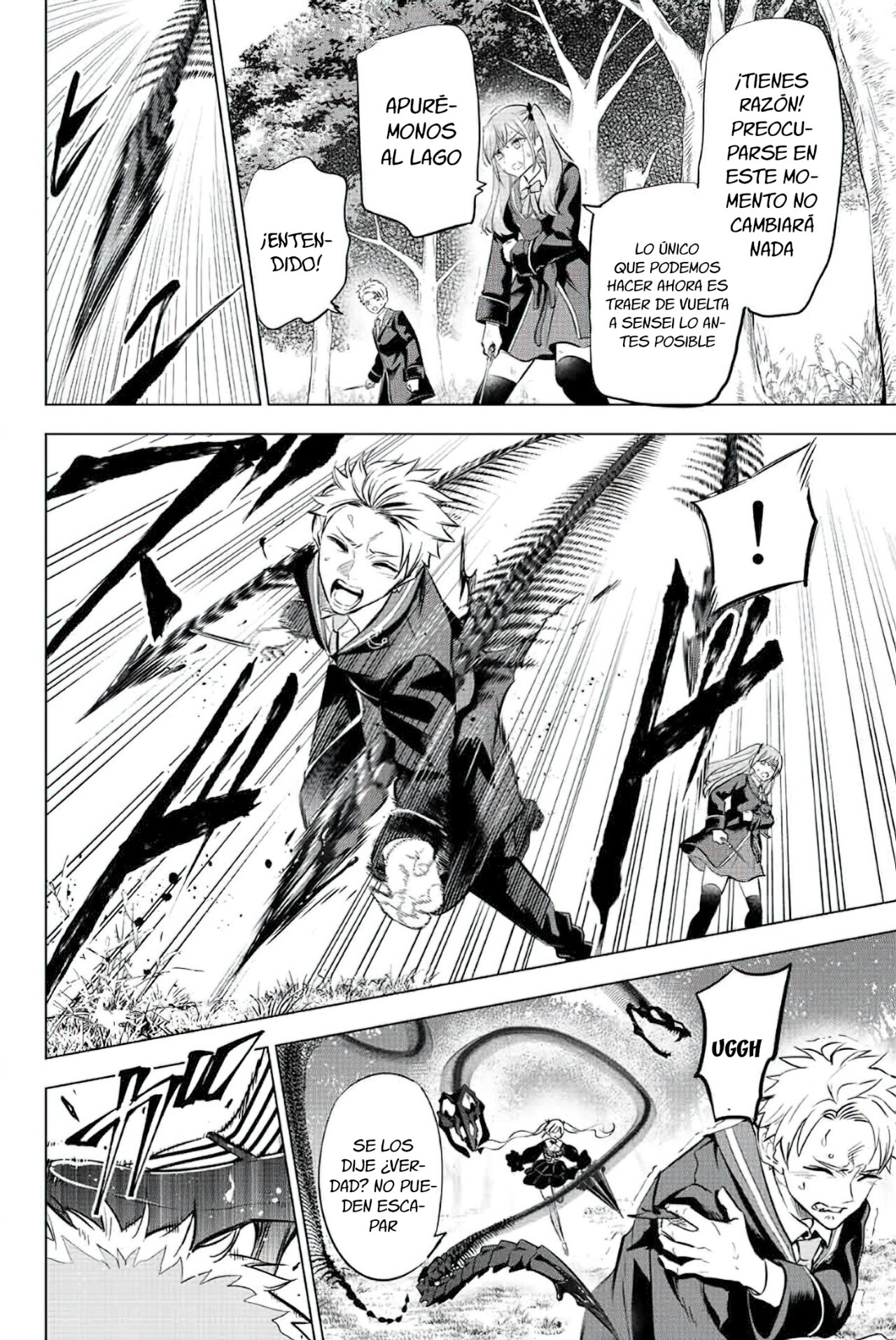 Kuroneko to Majo no Kyoushitsu Capitulo 28: La determinación de Quirón página 17
