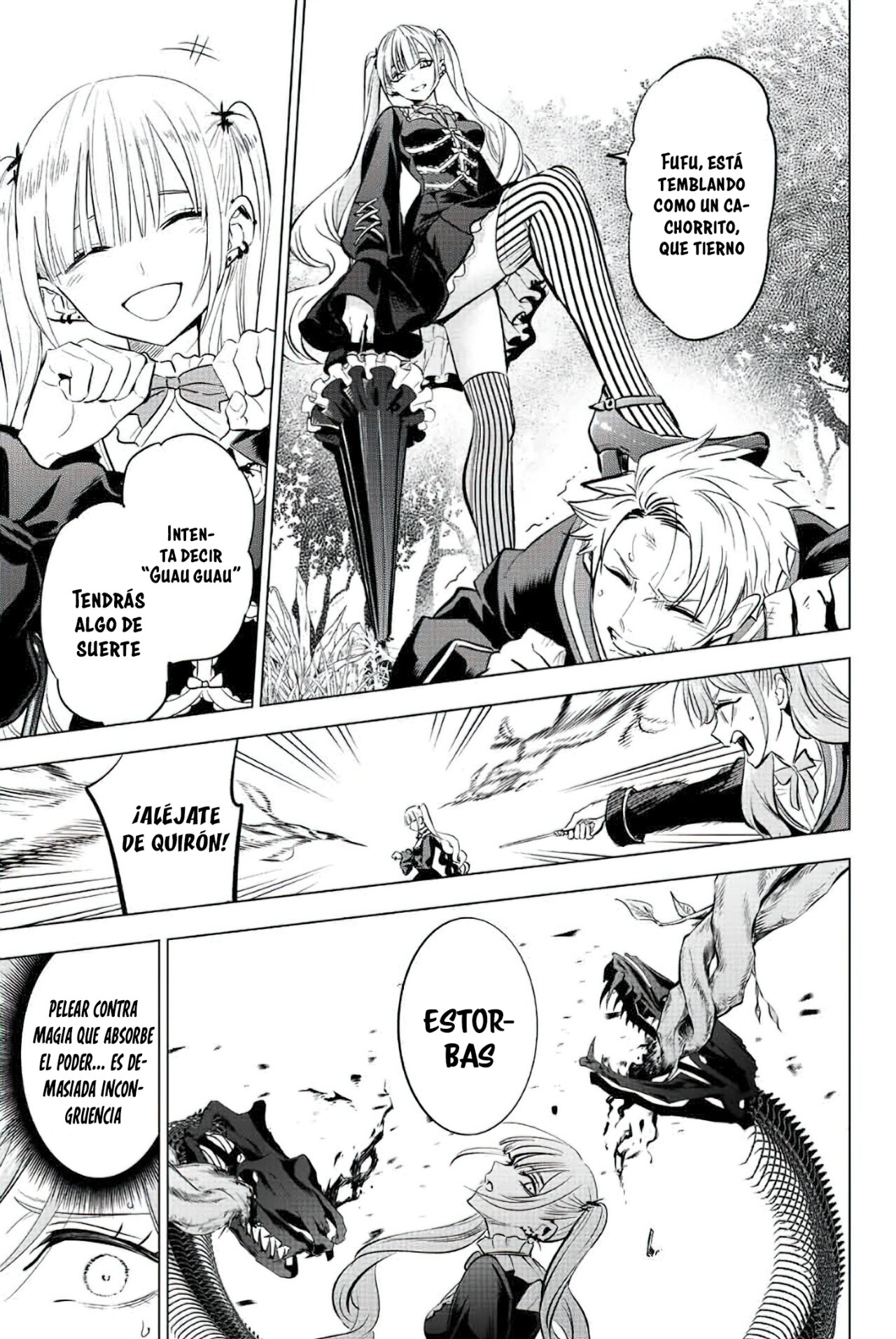 Kuroneko to Majo no Kyoushitsu Capitulo 28: La determinación de Quirón página 18