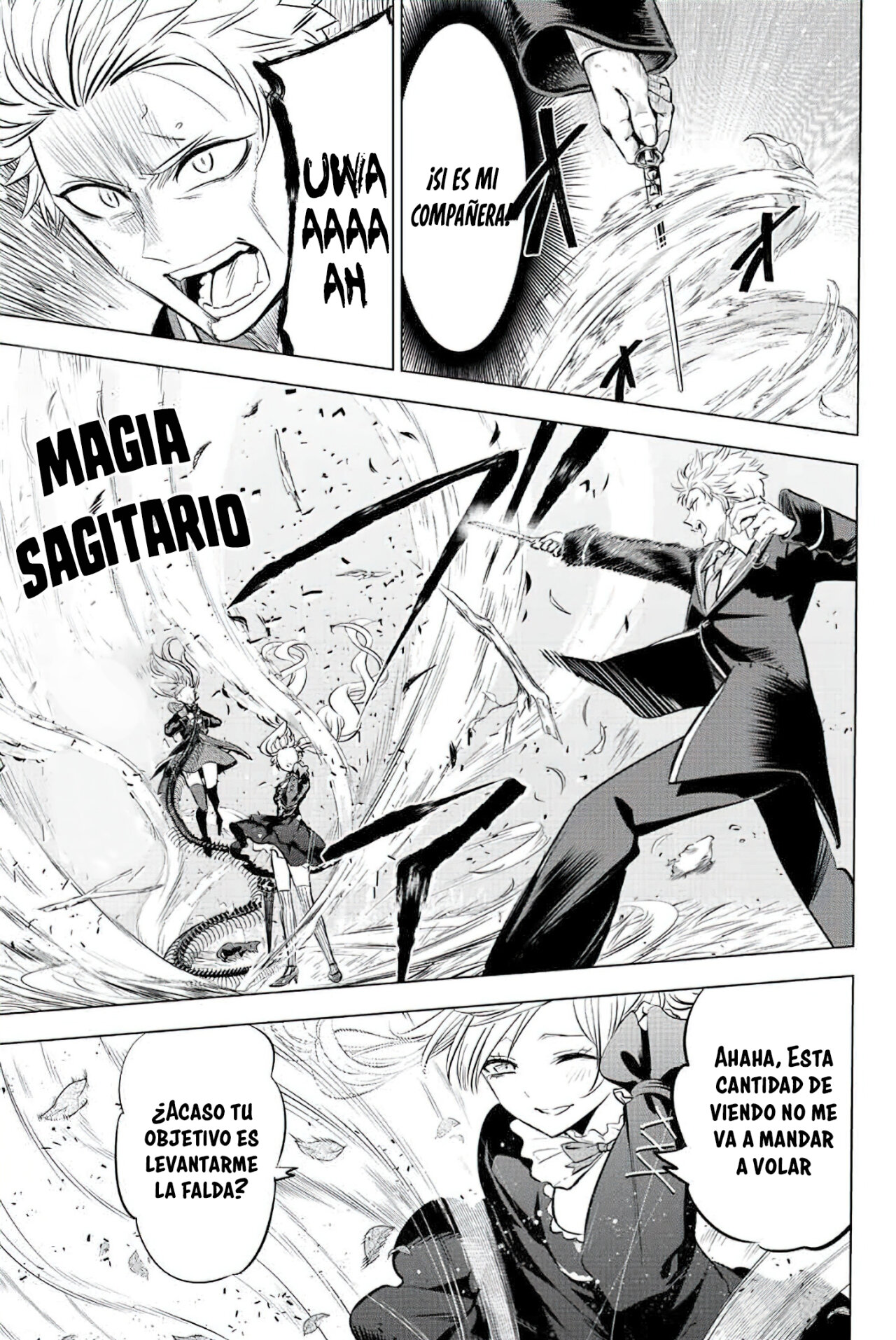 Kuroneko to Majo no Kyoushitsu Capitulo 28: La determinación de Quirón página 22