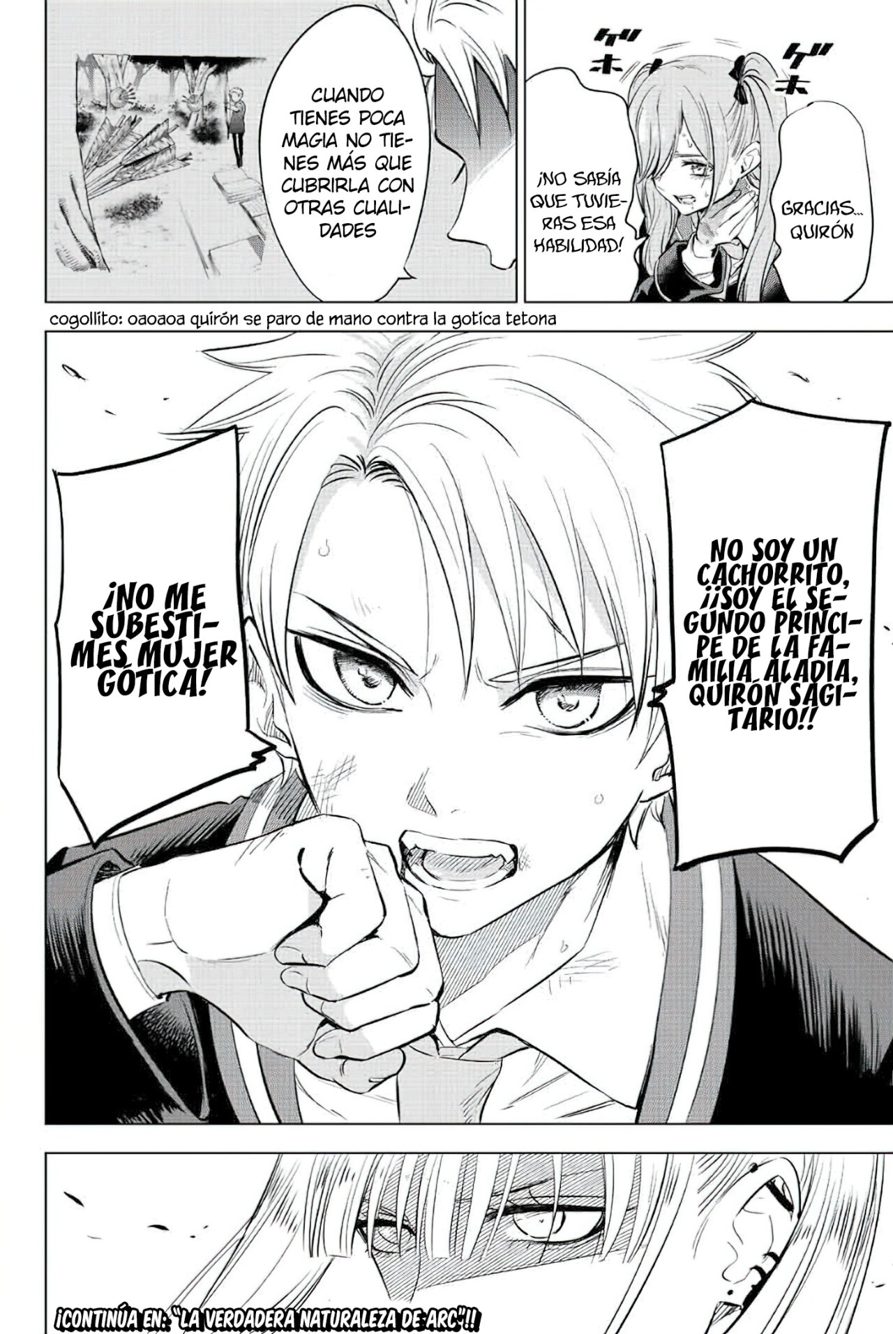 Kuroneko to Majo no Kyoushitsu Capitulo 28: La determinación de Quirón página 24