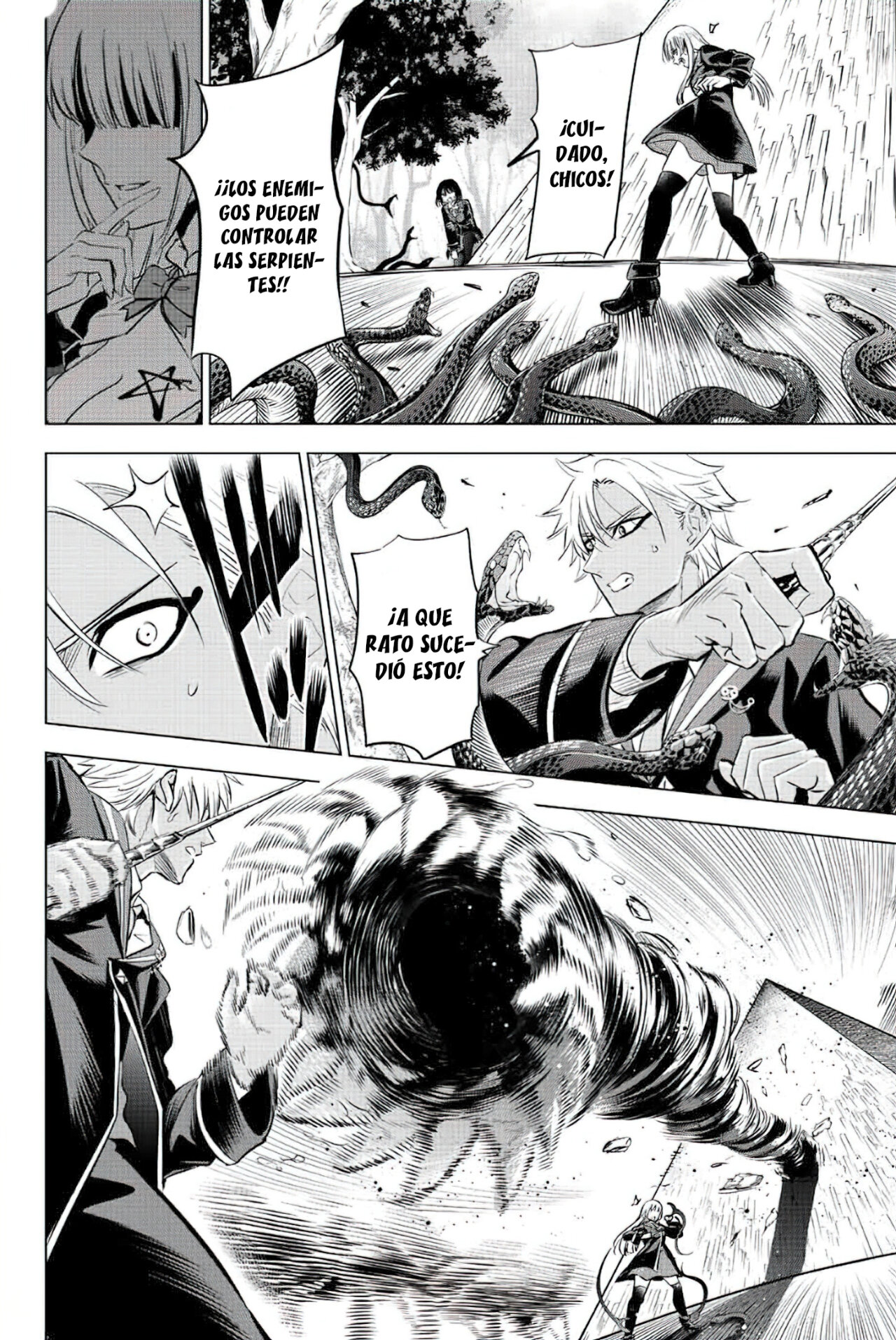 Kuroneko to Majo no Kyoushitsu Capitulo 28: La determinación de Quirón página 7