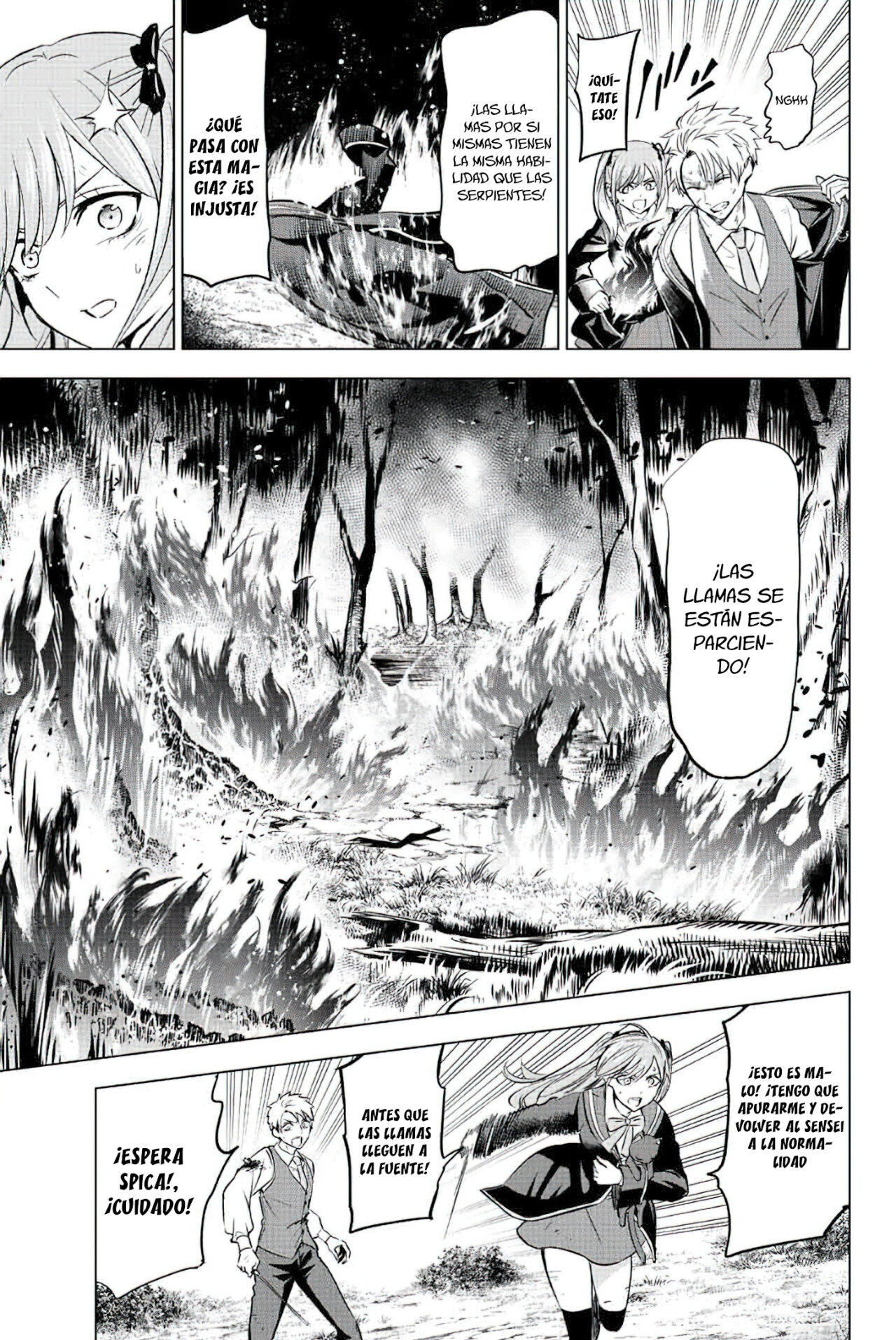 Kuroneko to Majo no Kyoushitsu Capitulo 29: La batalla de Spica página 11