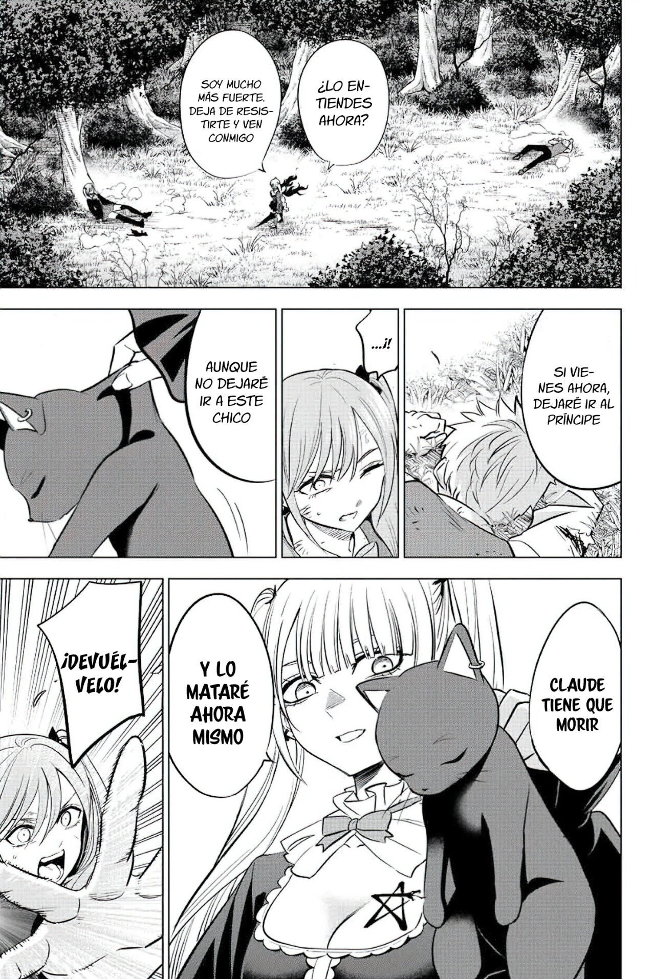 Kuroneko to Majo no Kyoushitsu Capitulo 29: La batalla de Spica página 13
