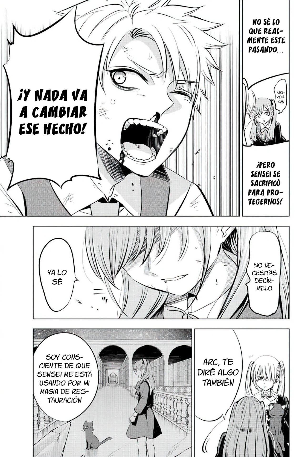 Kuroneko to Majo no Kyoushitsu Capitulo 29: La batalla de Spica página 17