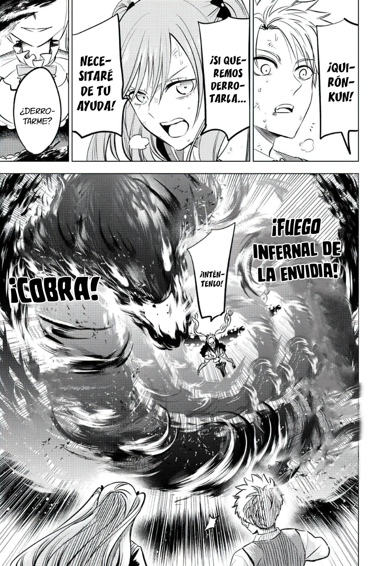 Kuroneko to Majo no Kyoushitsu Capitulo 29: La batalla de Spica página 21