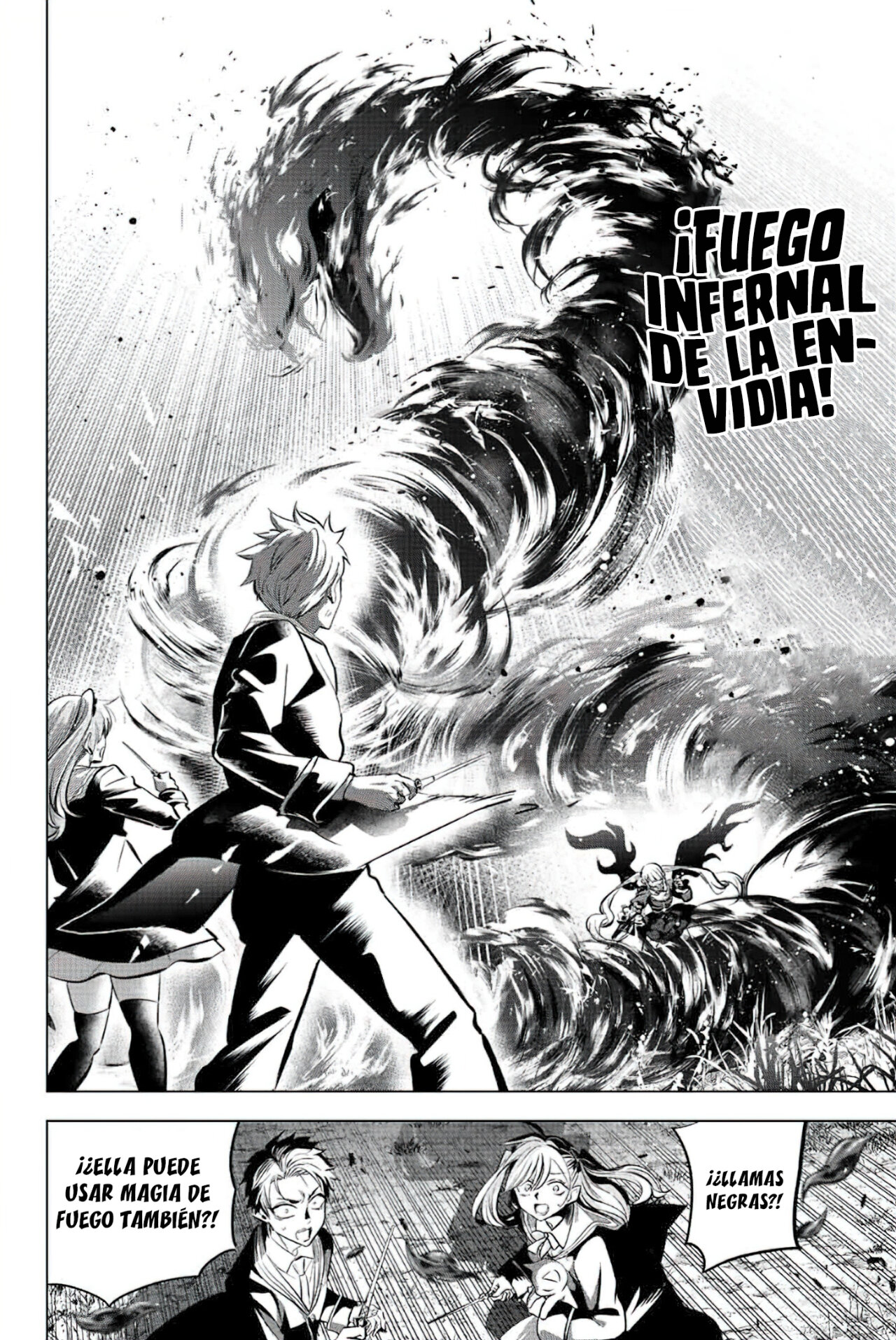 Kuroneko to Majo no Kyoushitsu Capitulo 29: La batalla de Spica página 8