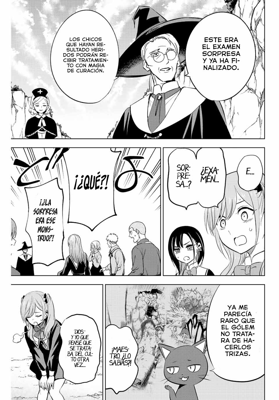 Kuroneko to Majo no Kyoushitsu Capitulo 3: Tonto discípulo página 22