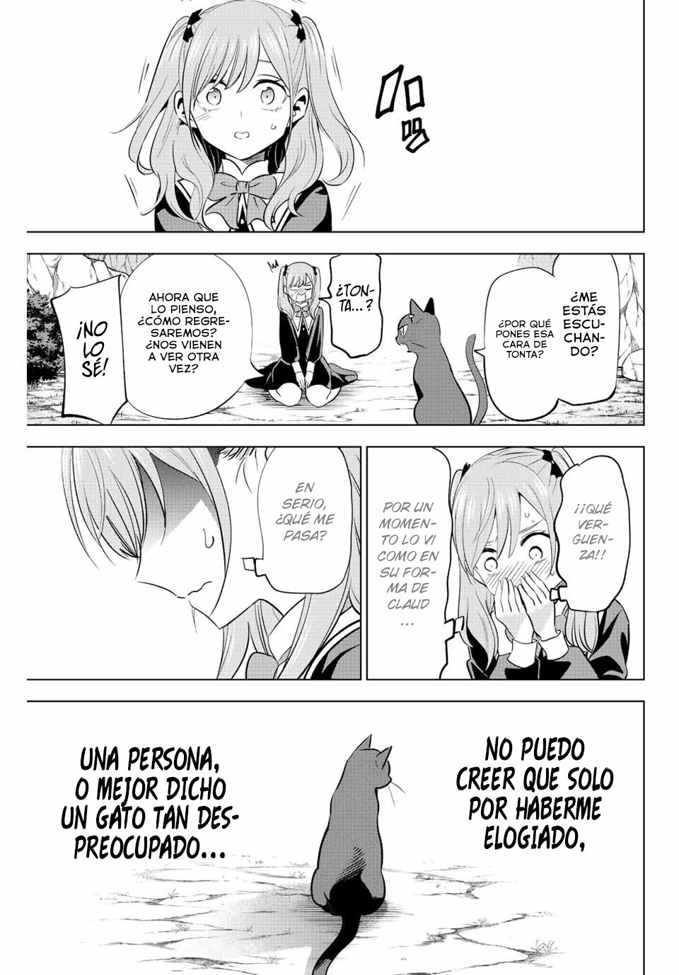 Kuroneko to Majo no Kyoushitsu Capitulo 3: Tonto discípulo página 28