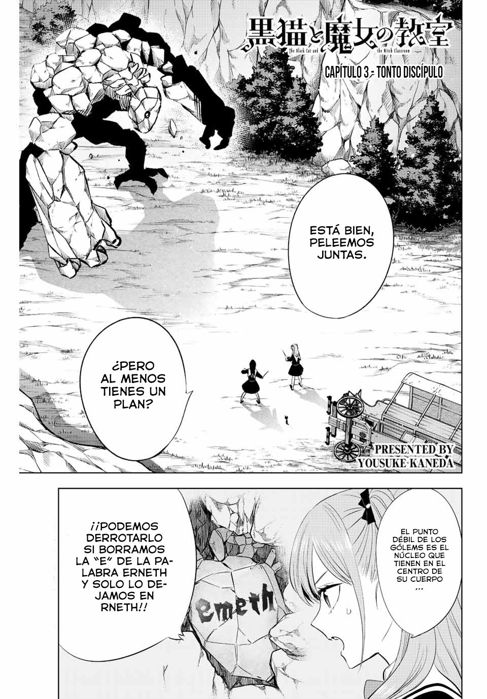 Kuroneko to Majo no Kyoushitsu Capitulo 3: Tonto discípulo página 3