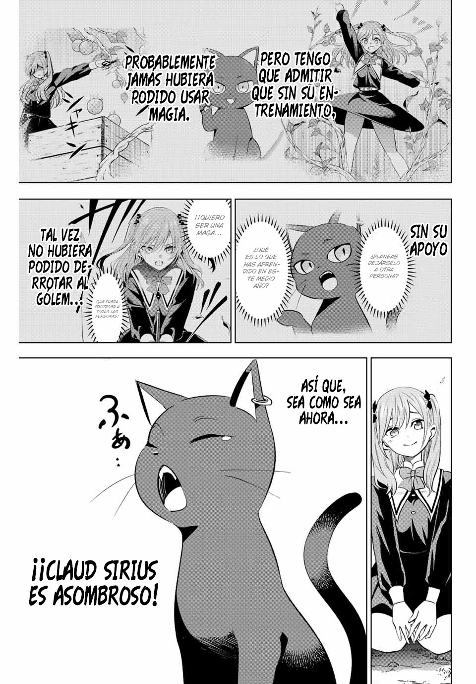 Kuroneko to Majo no Kyoushitsu Capitulo 3: Tonto discípulo página 30