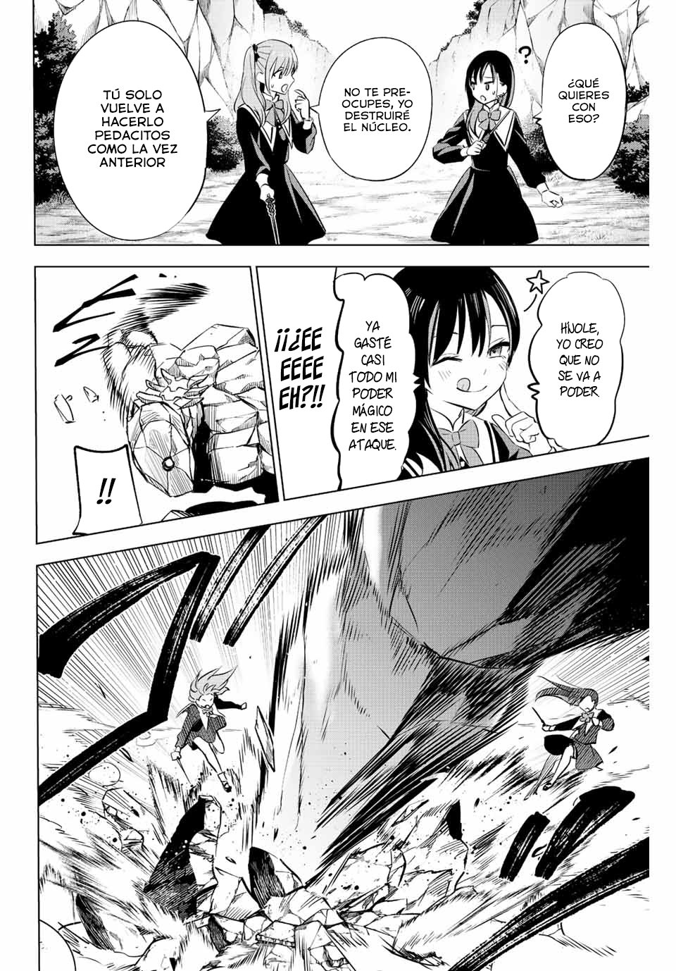 Kuroneko to Majo no Kyoushitsu Capitulo 3: Tonto discípulo página 4