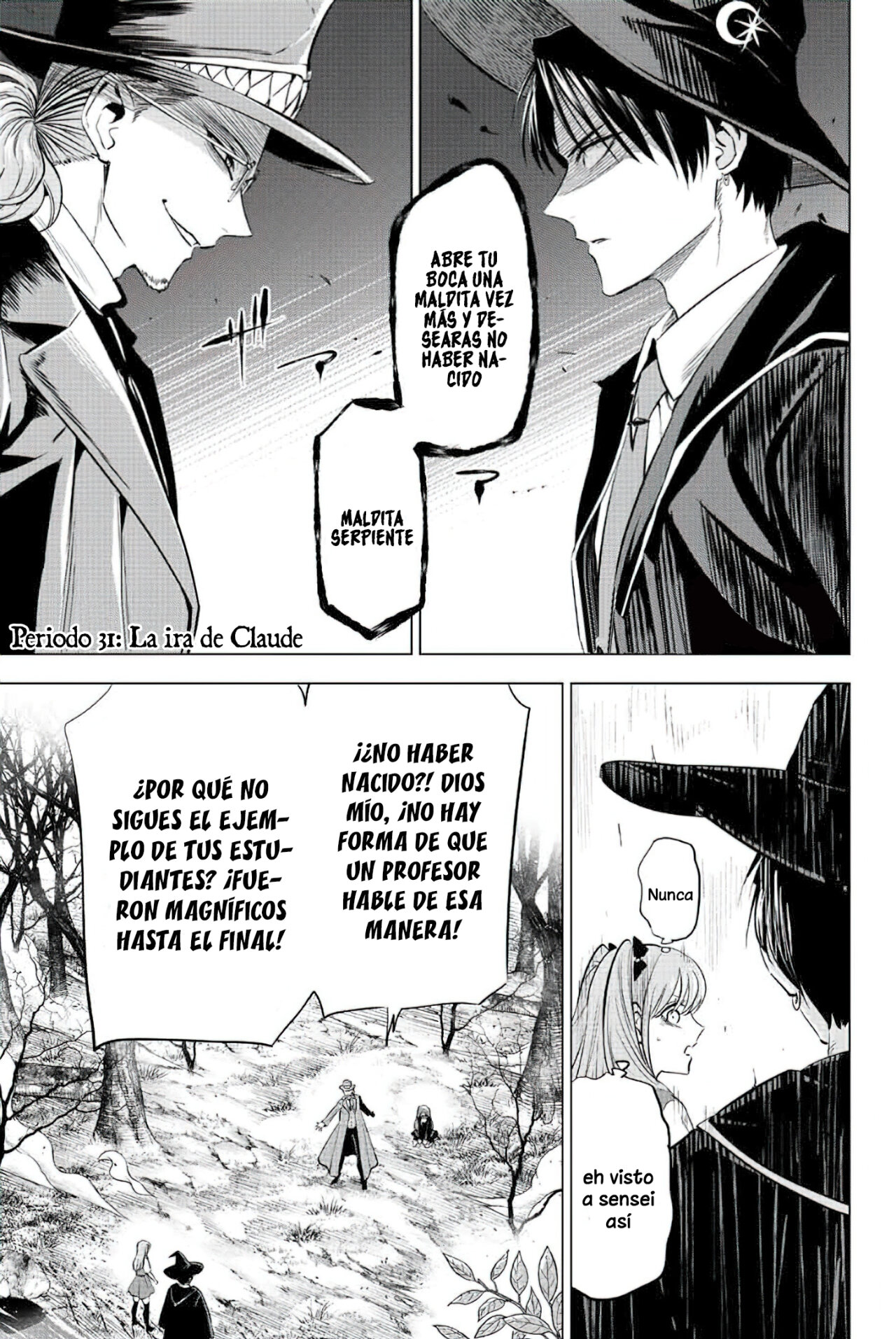 Kuroneko to Majo no Kyoushitsu Capitulo 31: La ira de Claude página 4