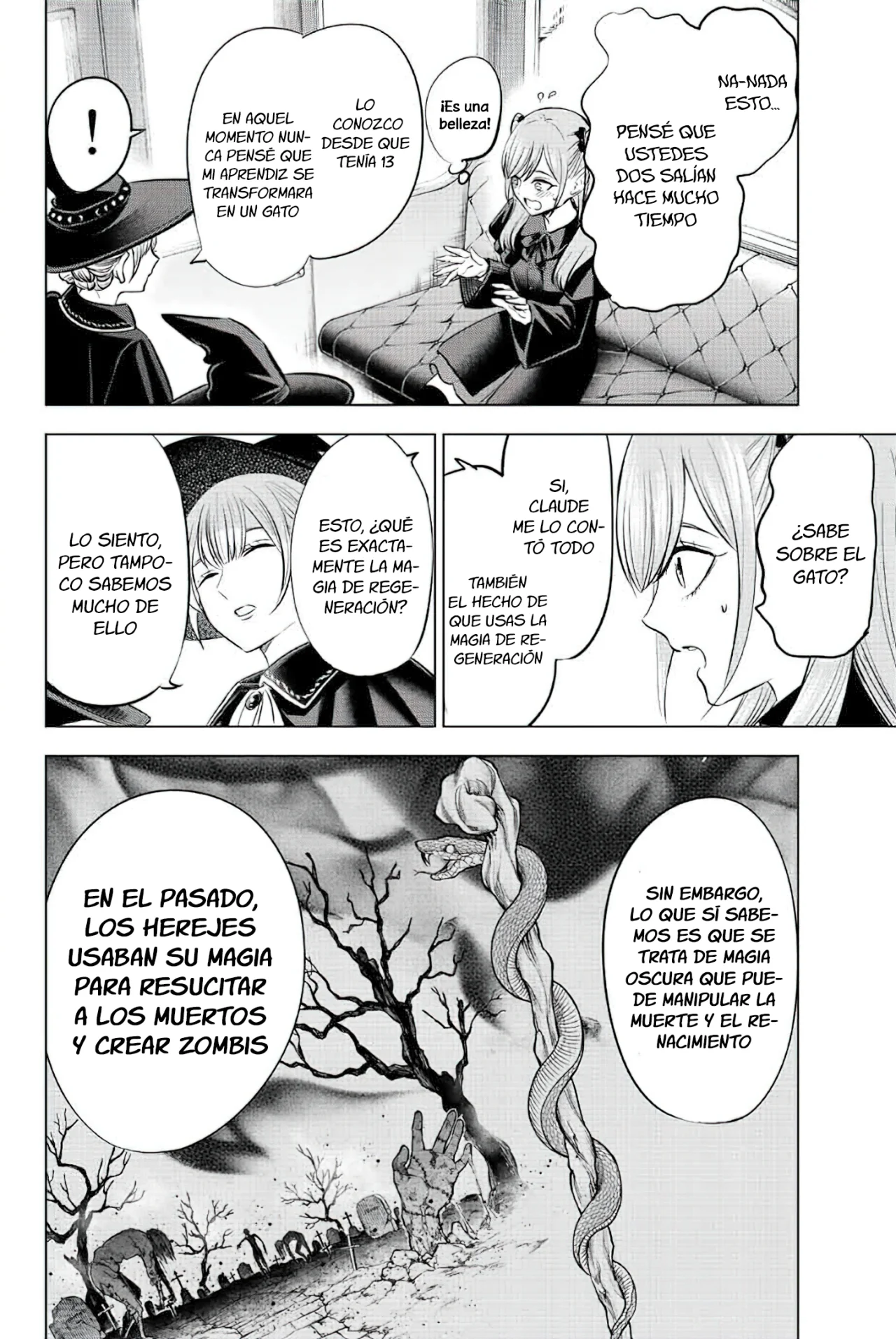 Kuroneko to Majo no Kyoushitsu Capitulo 33: La deidad guardiana de Dian página 11