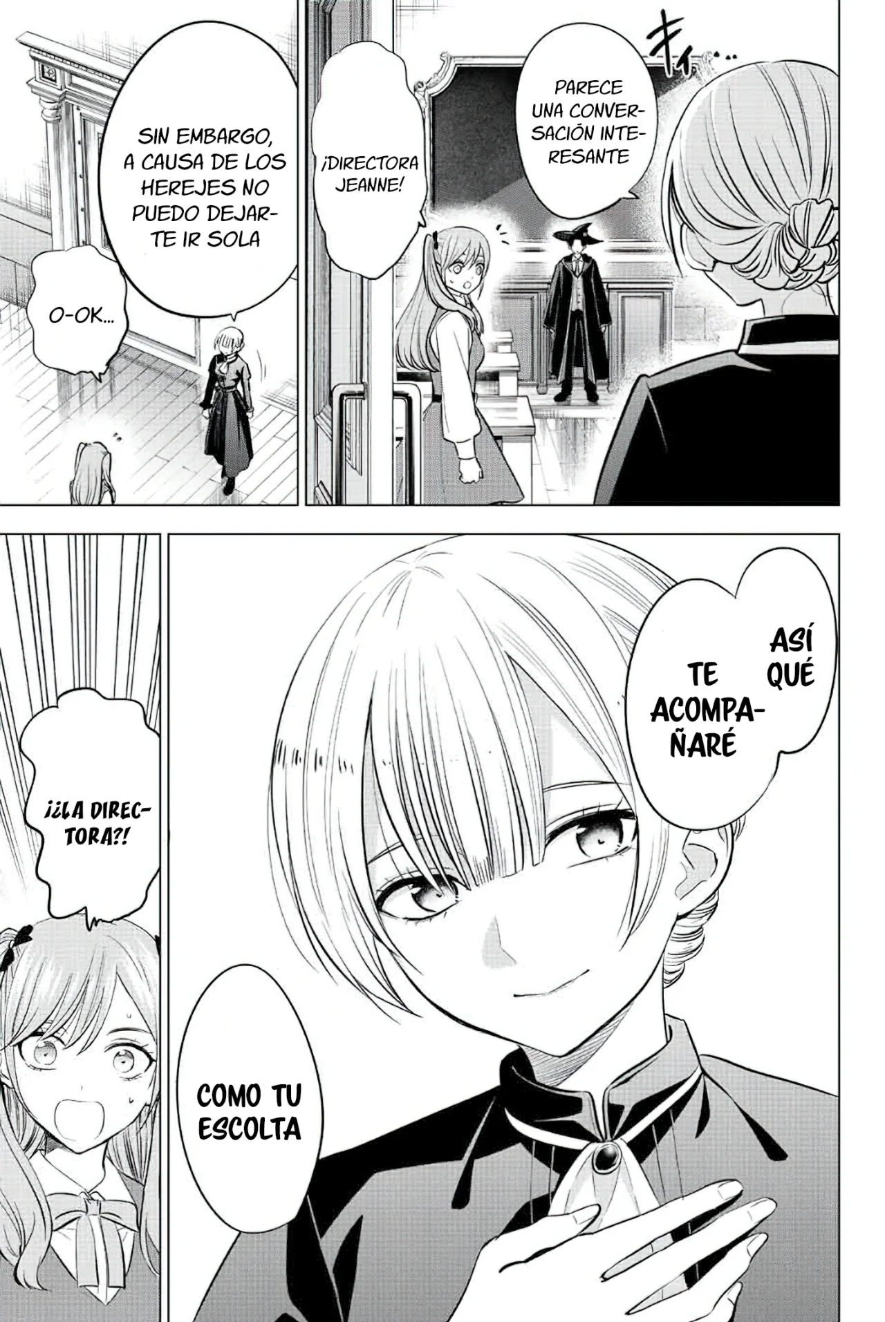 Kuroneko to Majo no Kyoushitsu Capitulo 33: La deidad guardiana de Dian página 8